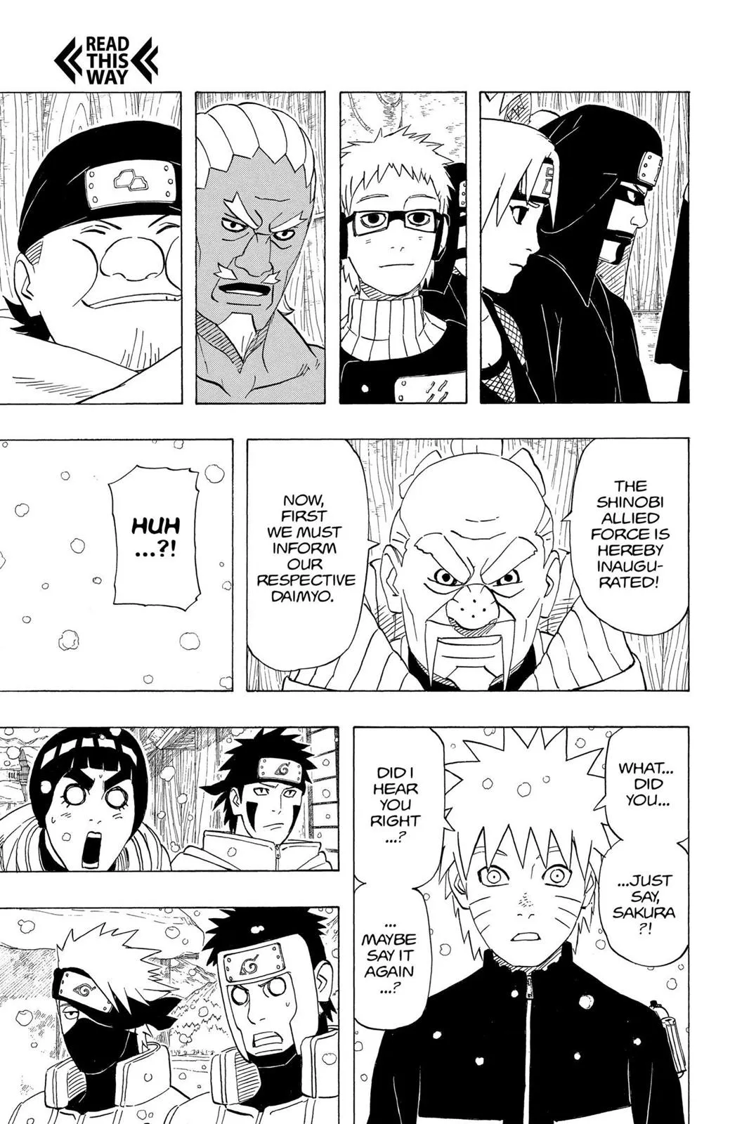 Read Naruto Manga Online
