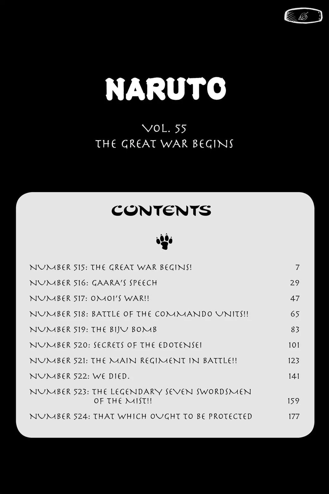 Read Naruto Manga Online