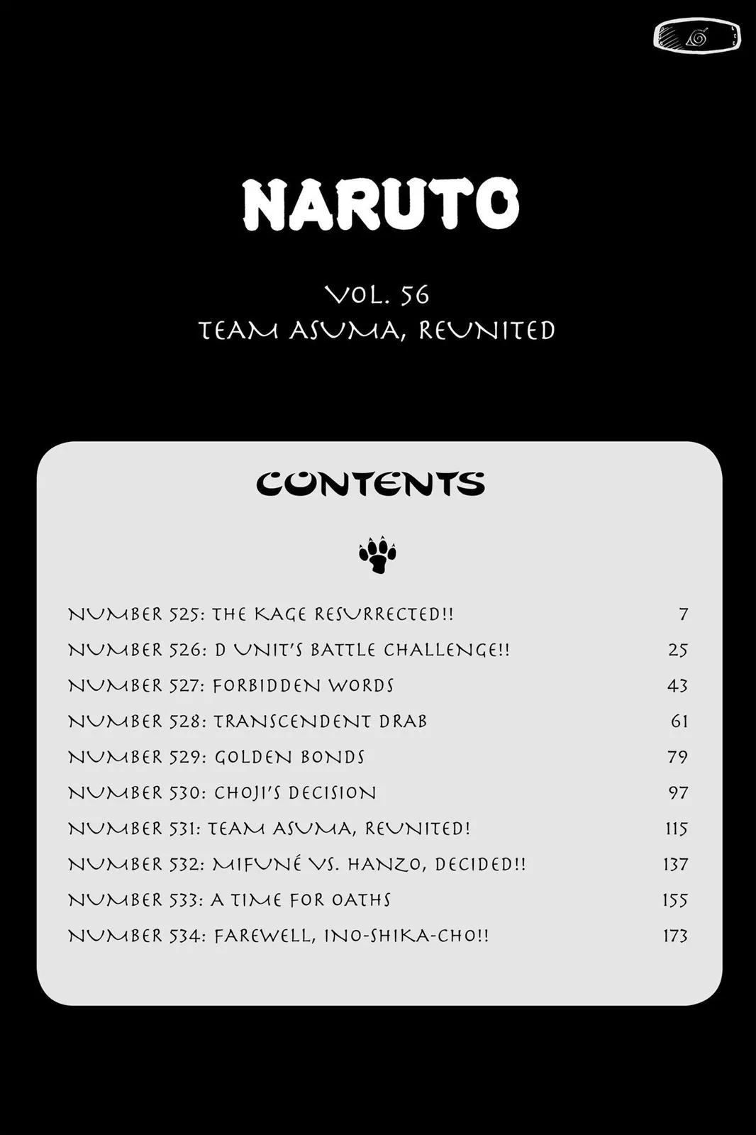 Read Naruto Manga Online
