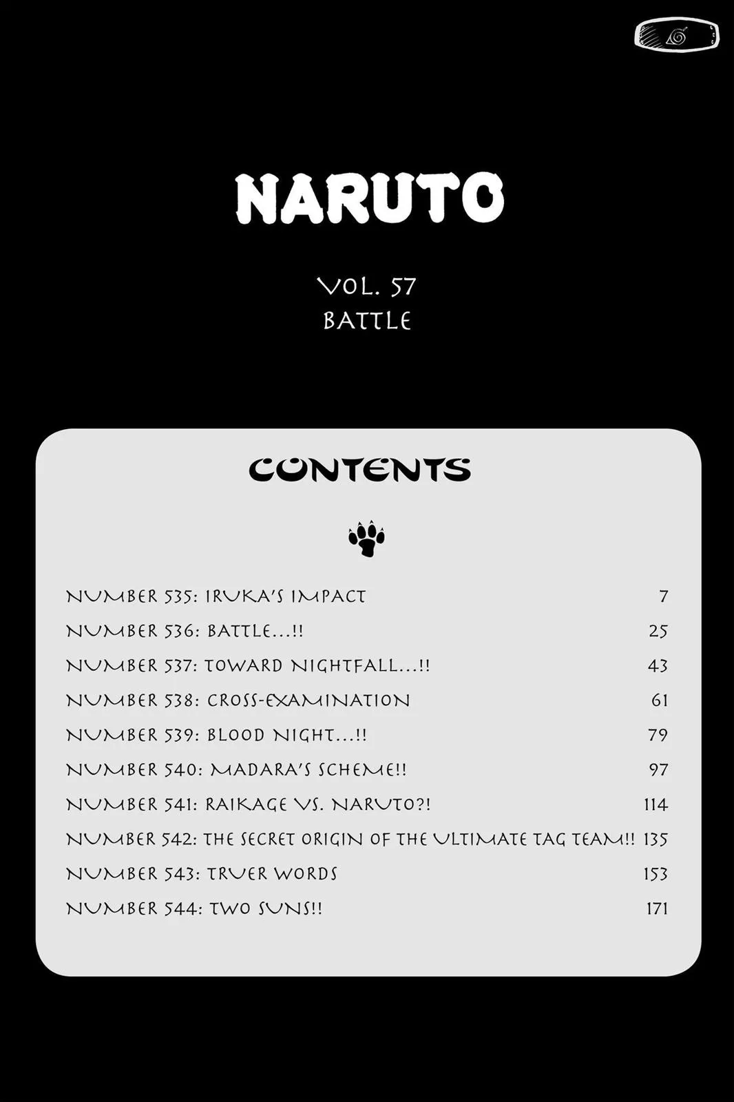 Read Naruto Manga Online