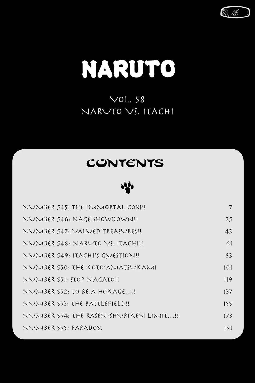 Read Naruto Manga Online