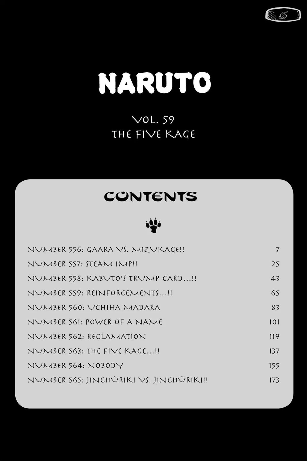 Read Naruto Manga Online