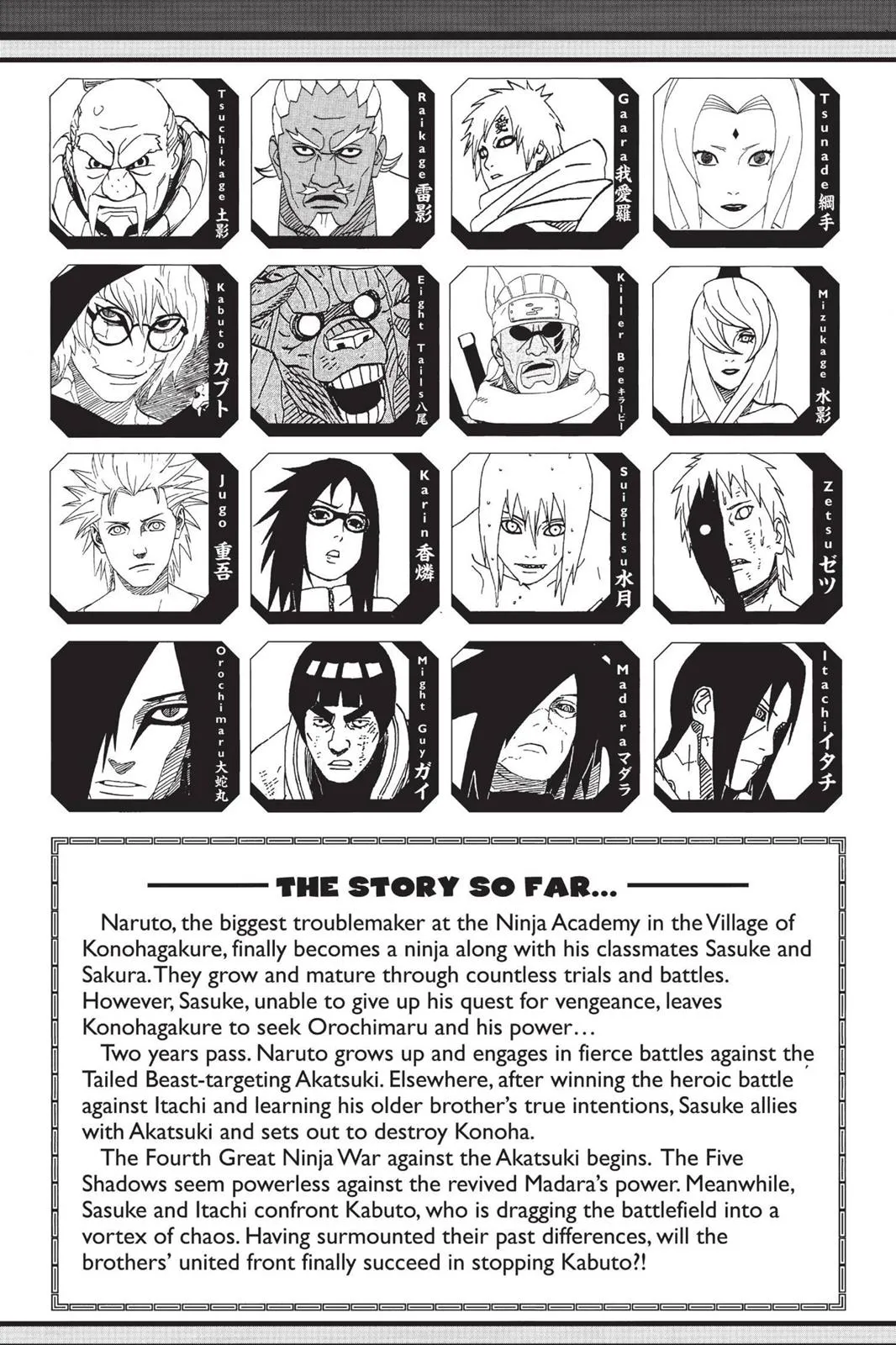 Read Naruto Manga Online