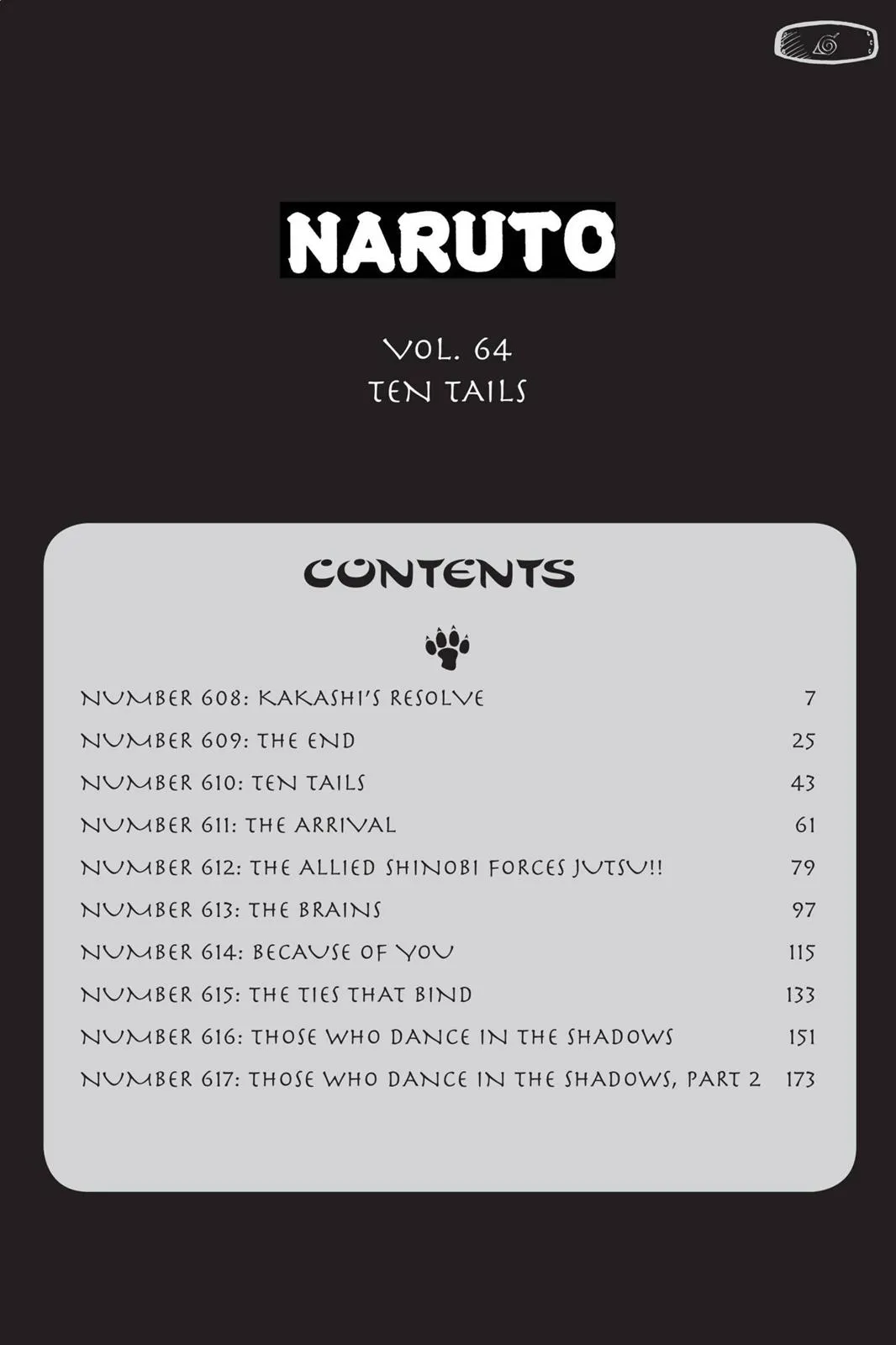Read Naruto Manga Online