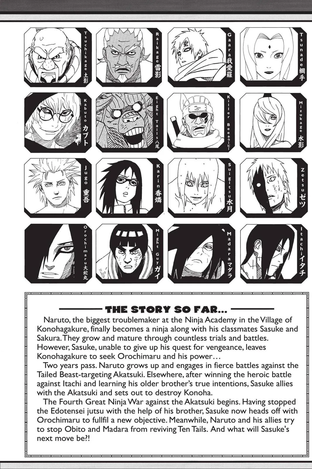 Read Naruto Manga Online