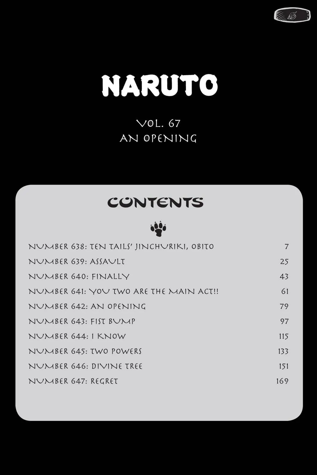 Read Naruto Manga Online