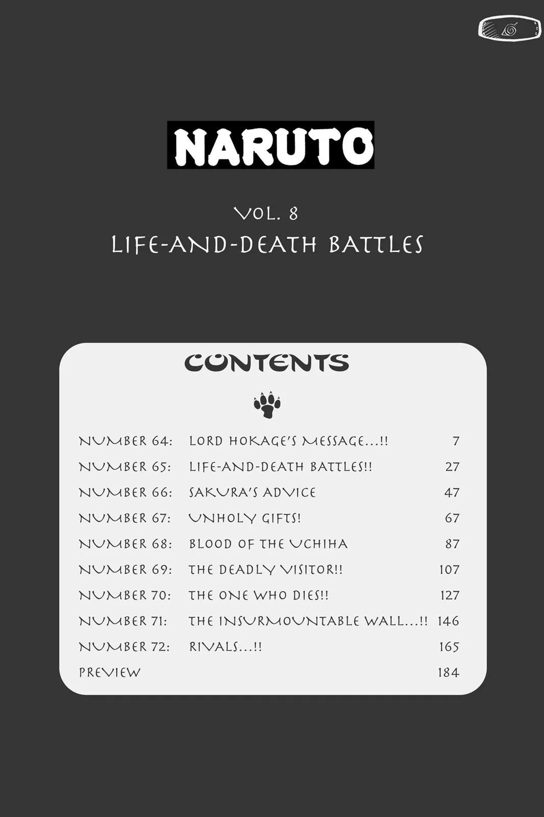 Read Naruto Manga Online