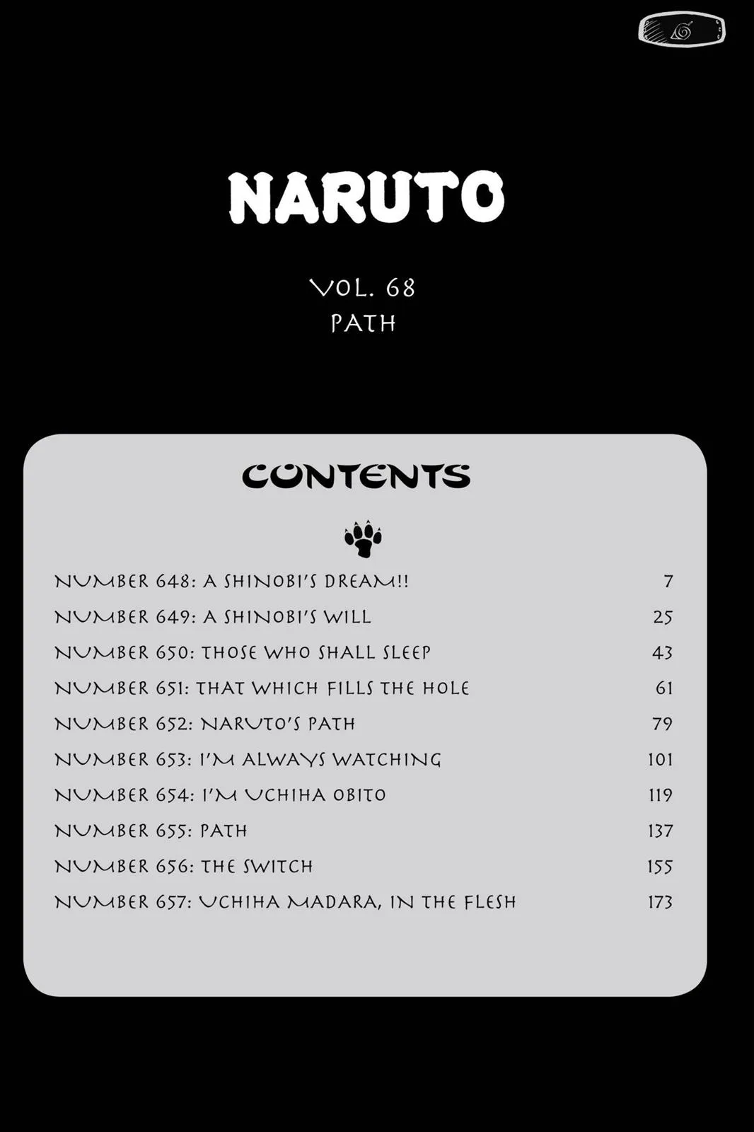 Read Naruto Manga Online