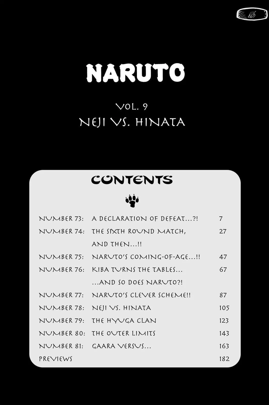 Read Naruto Manga Online