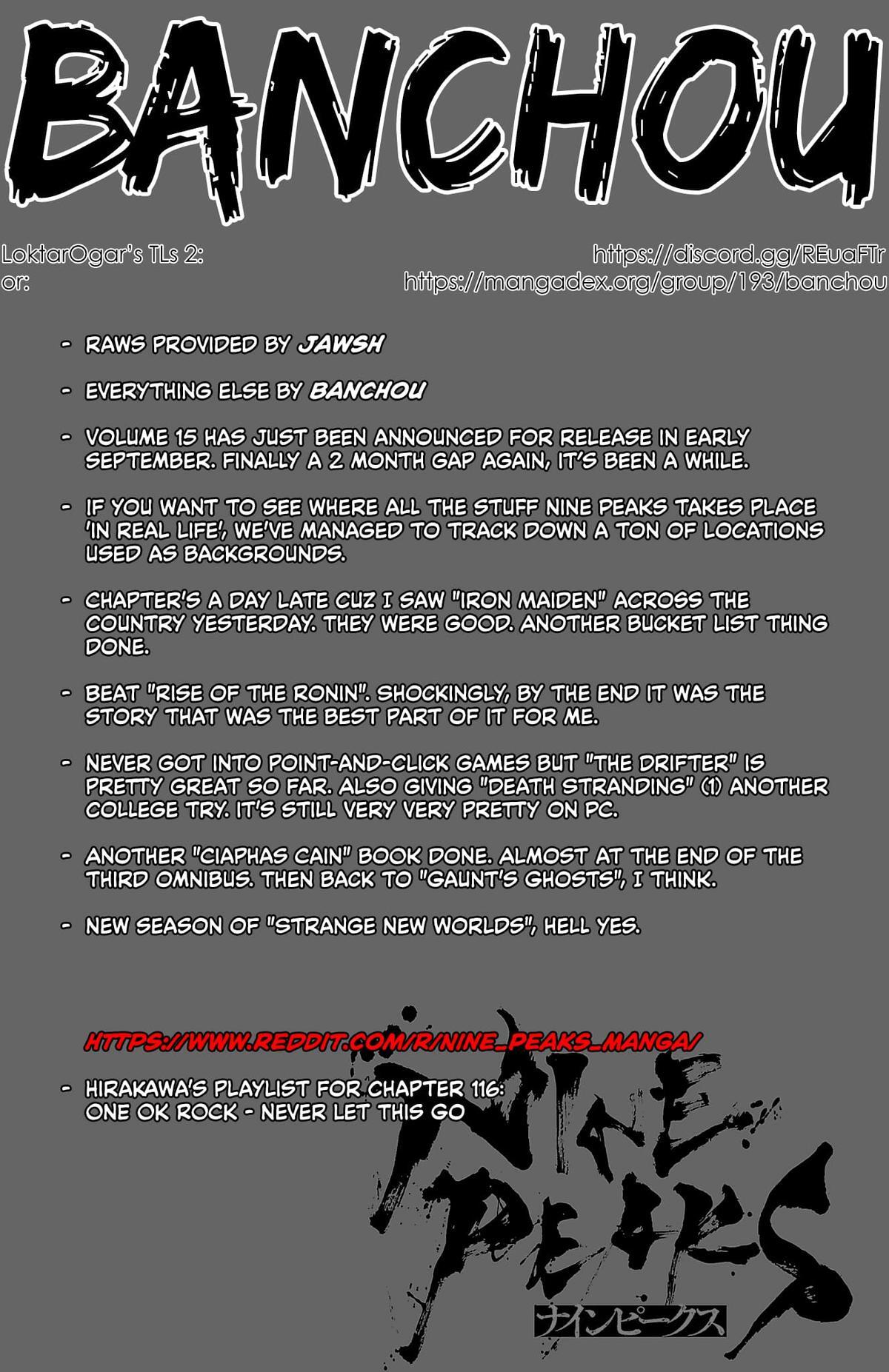Read Nine Peaks Manga Online