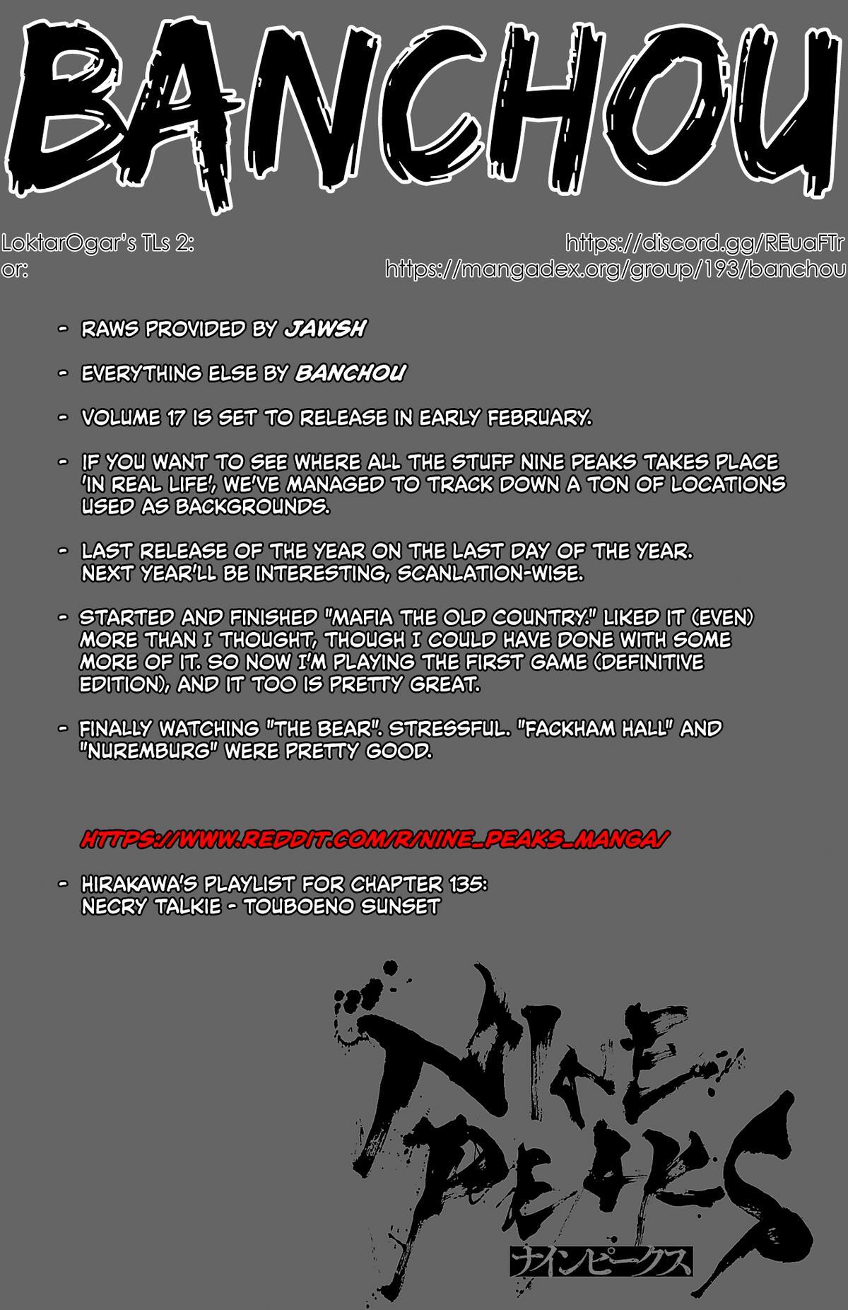 Read Nine Peaks Manga Online