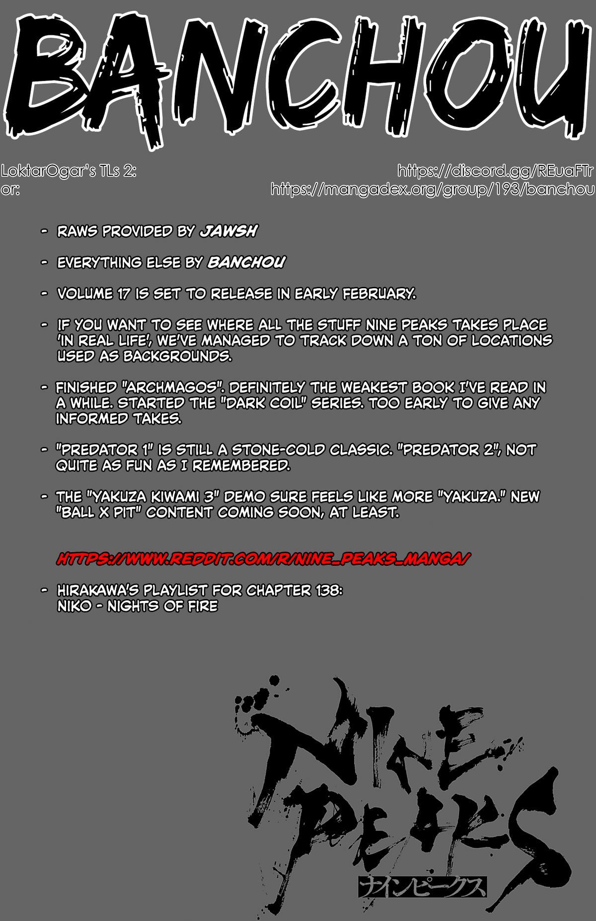 Read Nine Peaks Manga Online