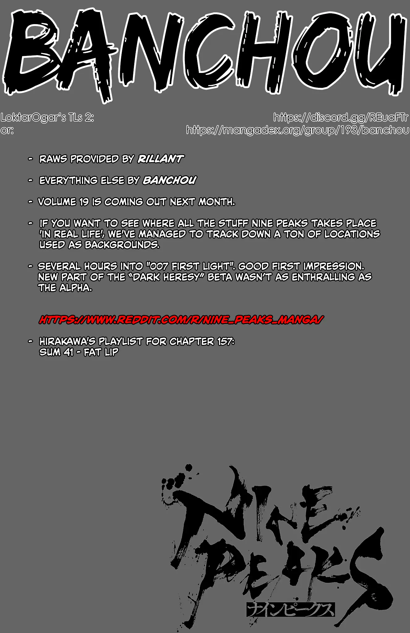 Read Nine Peaks Manga Online