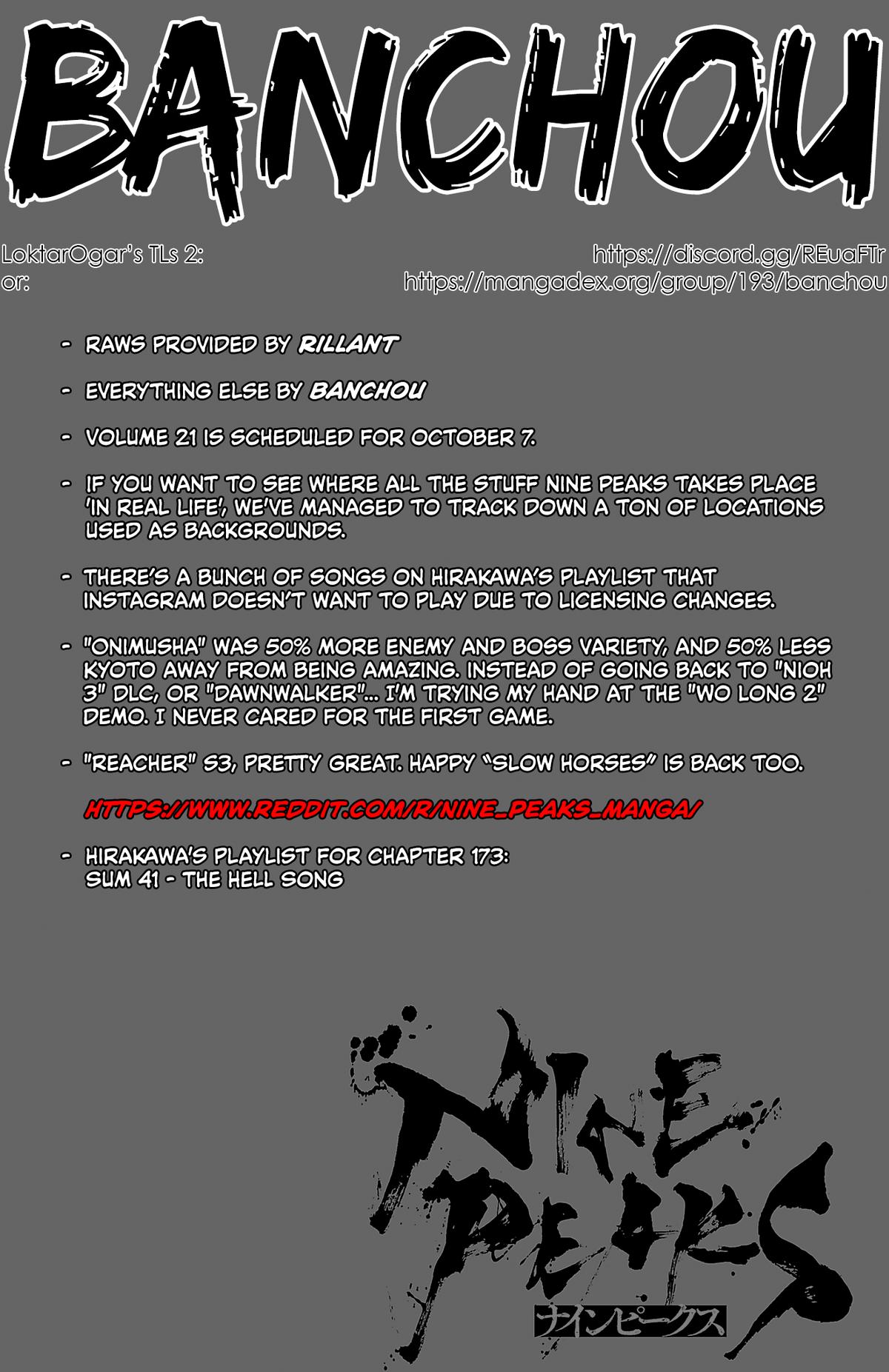 Read Nine Peaks Manga Online