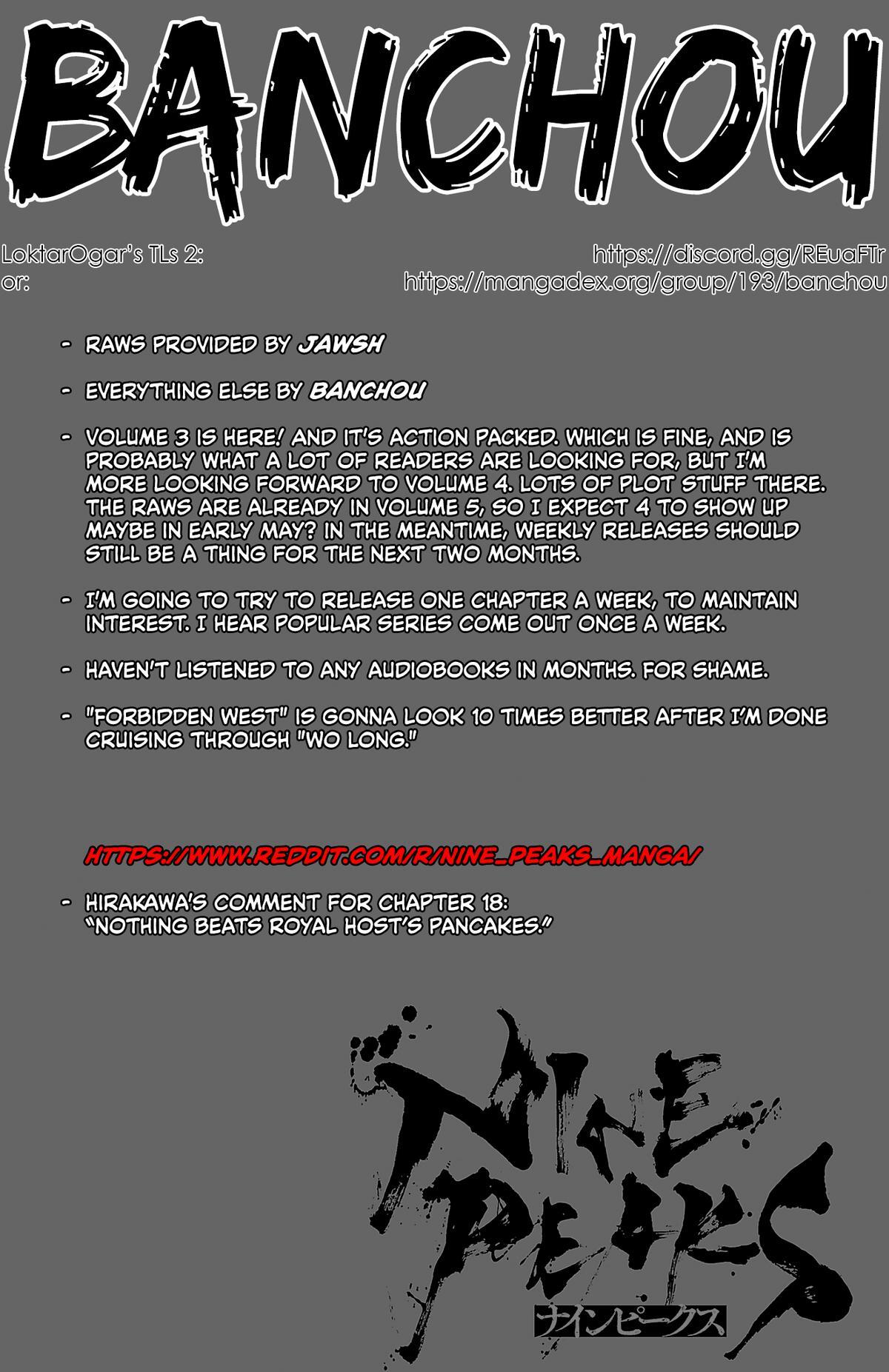 Read Nine Peaks Manga Online