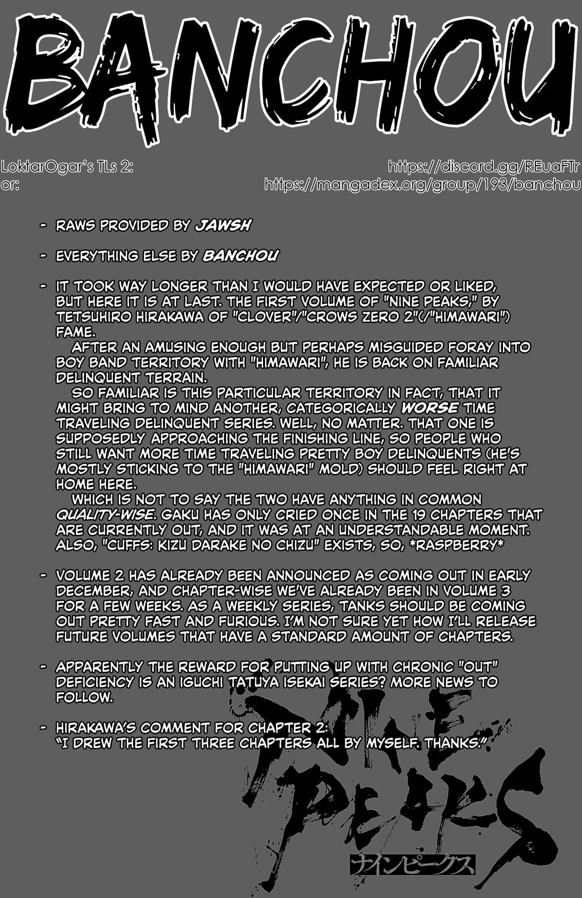 Read Nine Peaks Manga Online