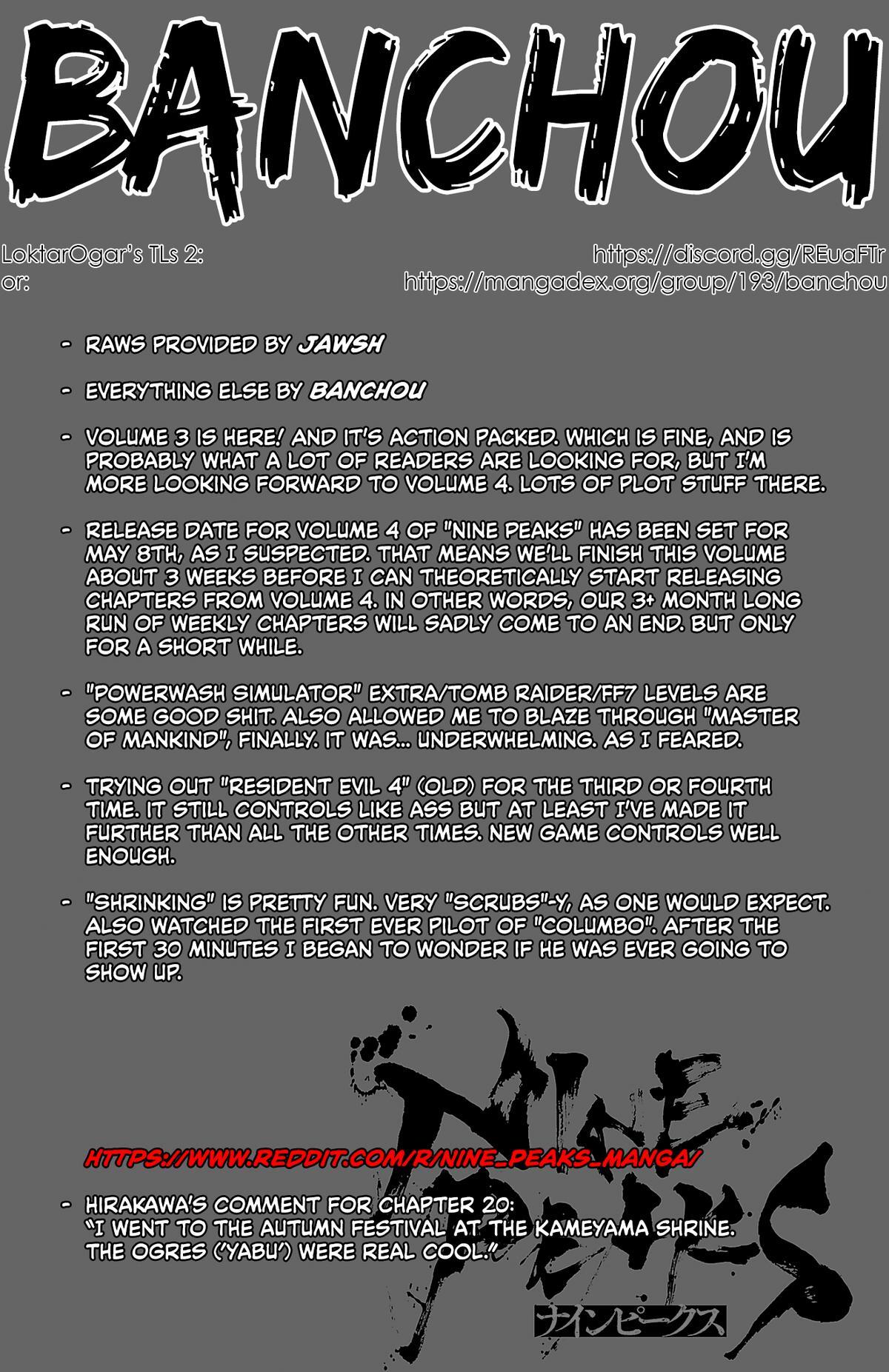 Read Nine Peaks Manga Online