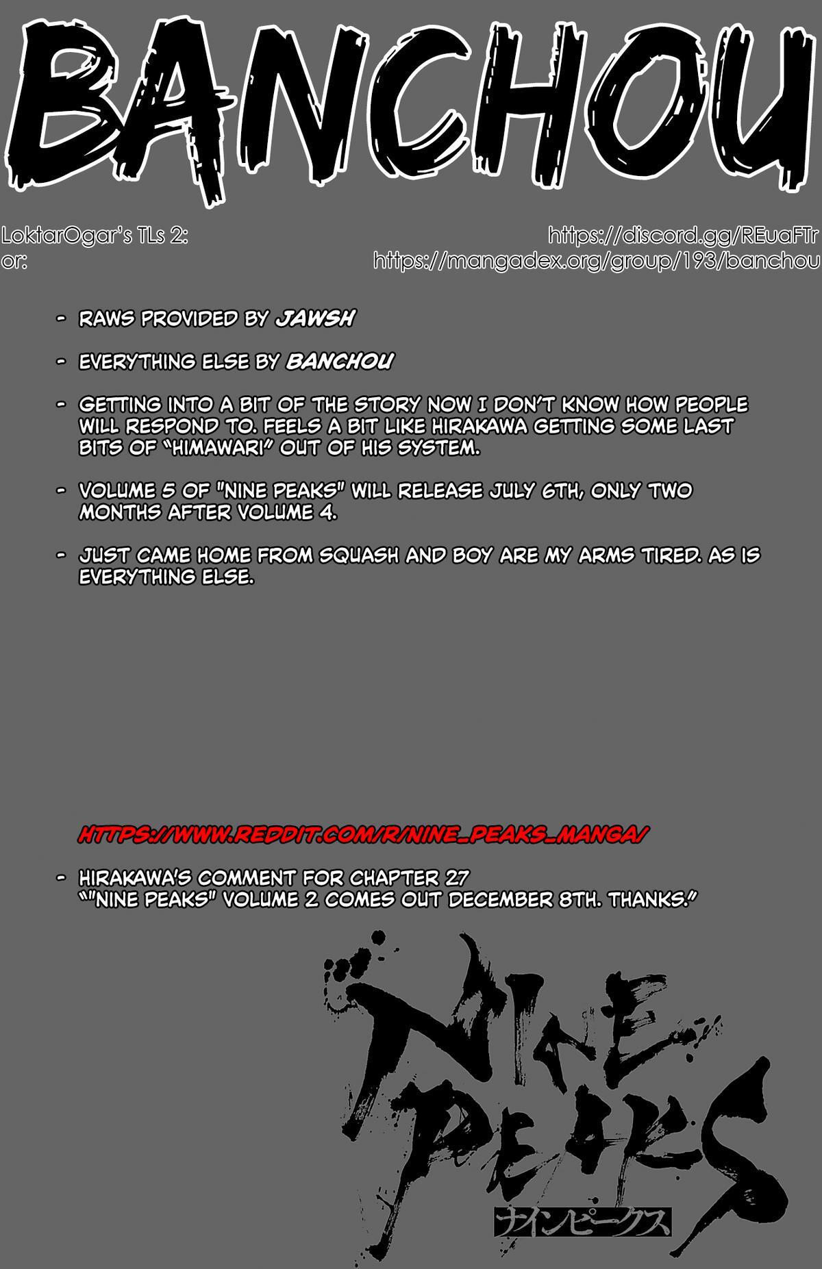 Read Nine Peaks Manga Online
