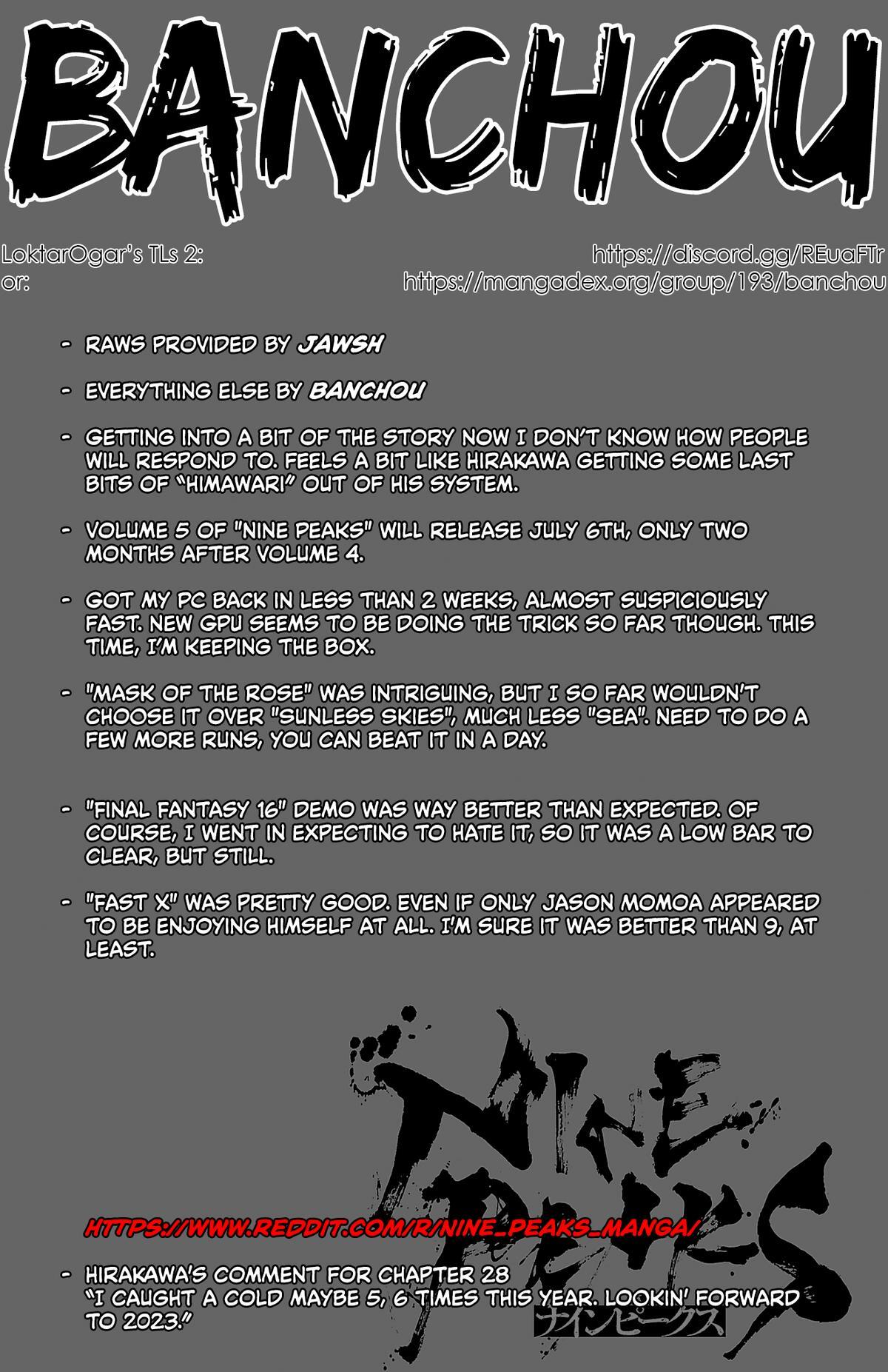 Read Nine Peaks Manga Online