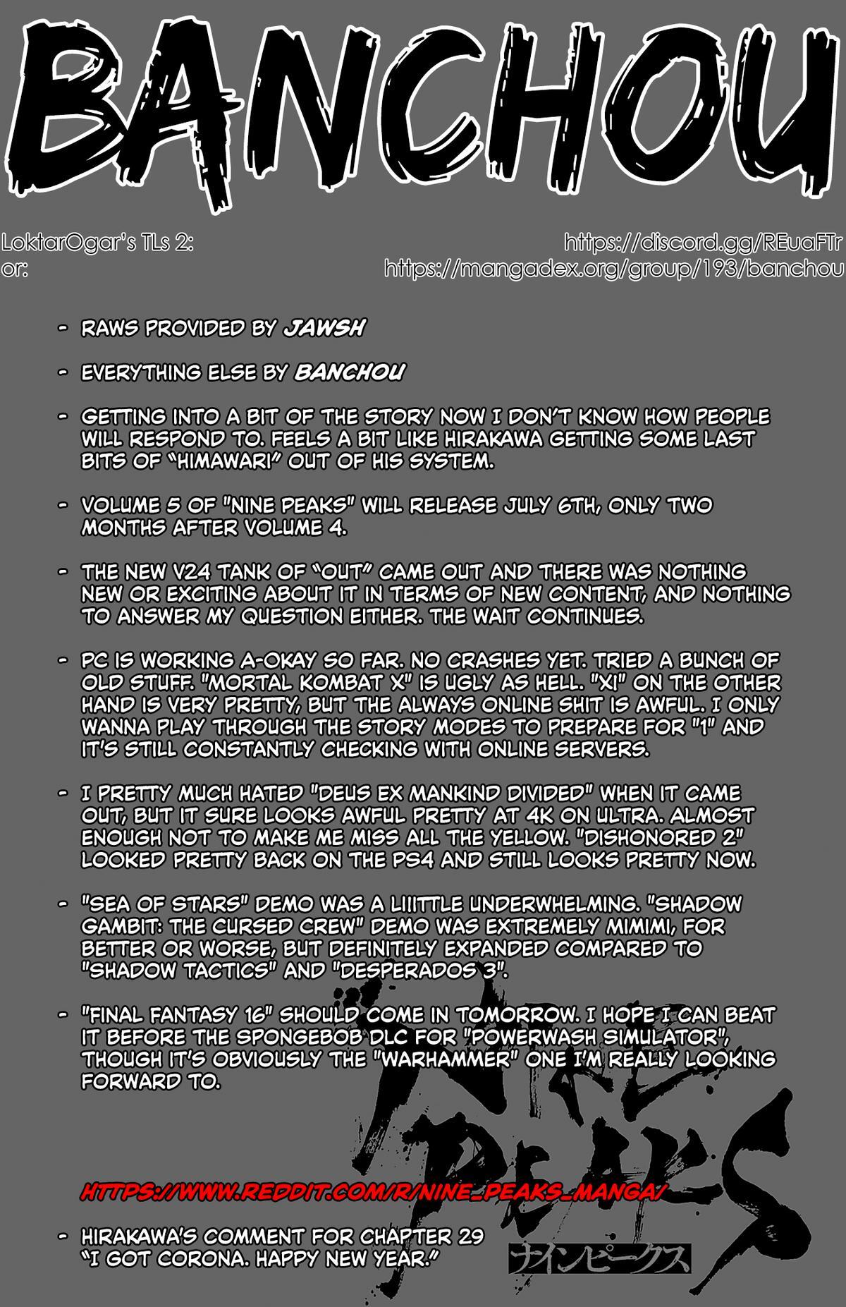 Read Nine Peaks Manga Online