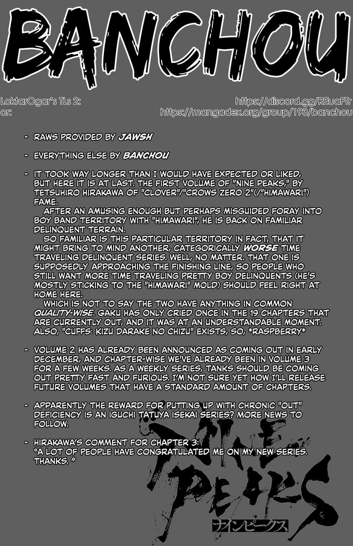 Read Nine Peaks Manga Online