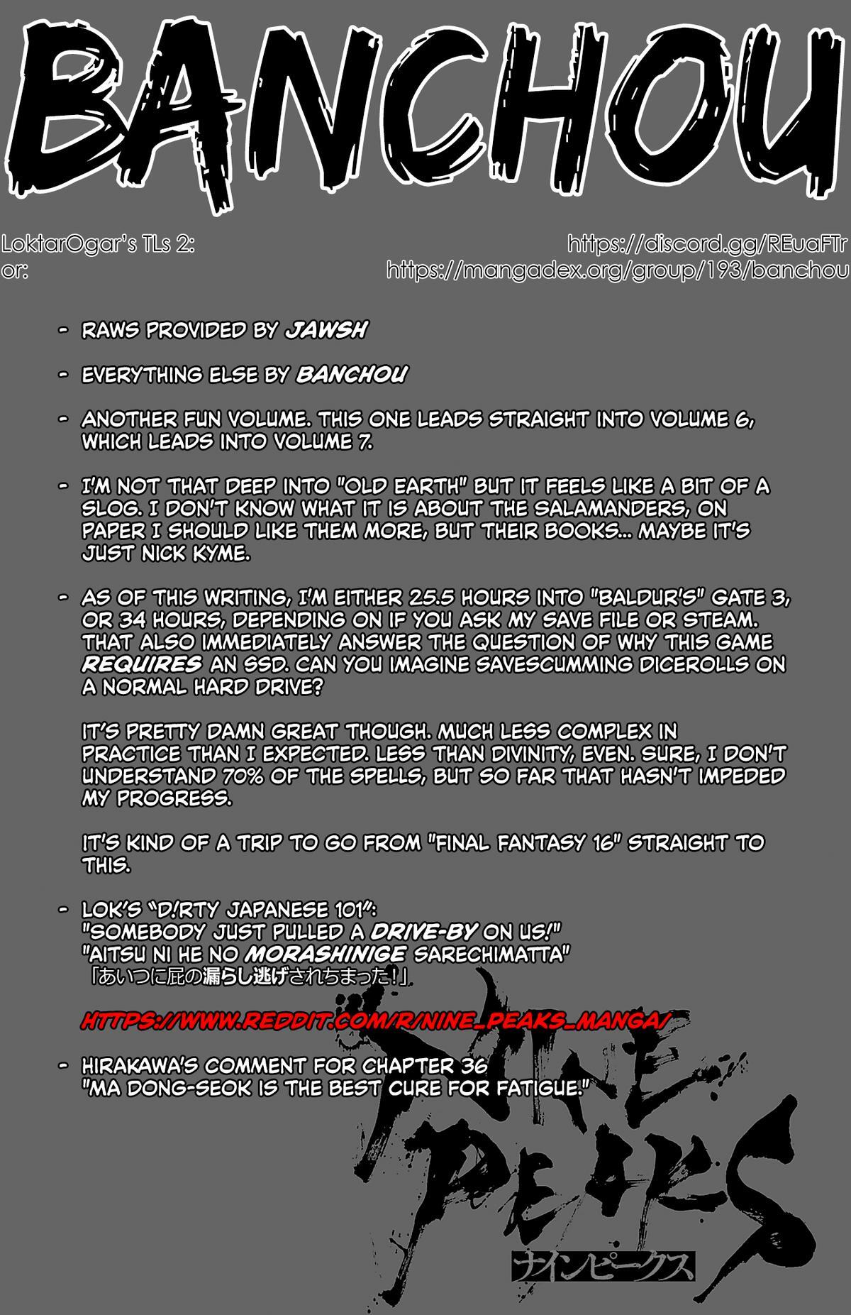 Read Nine Peaks Manga Online