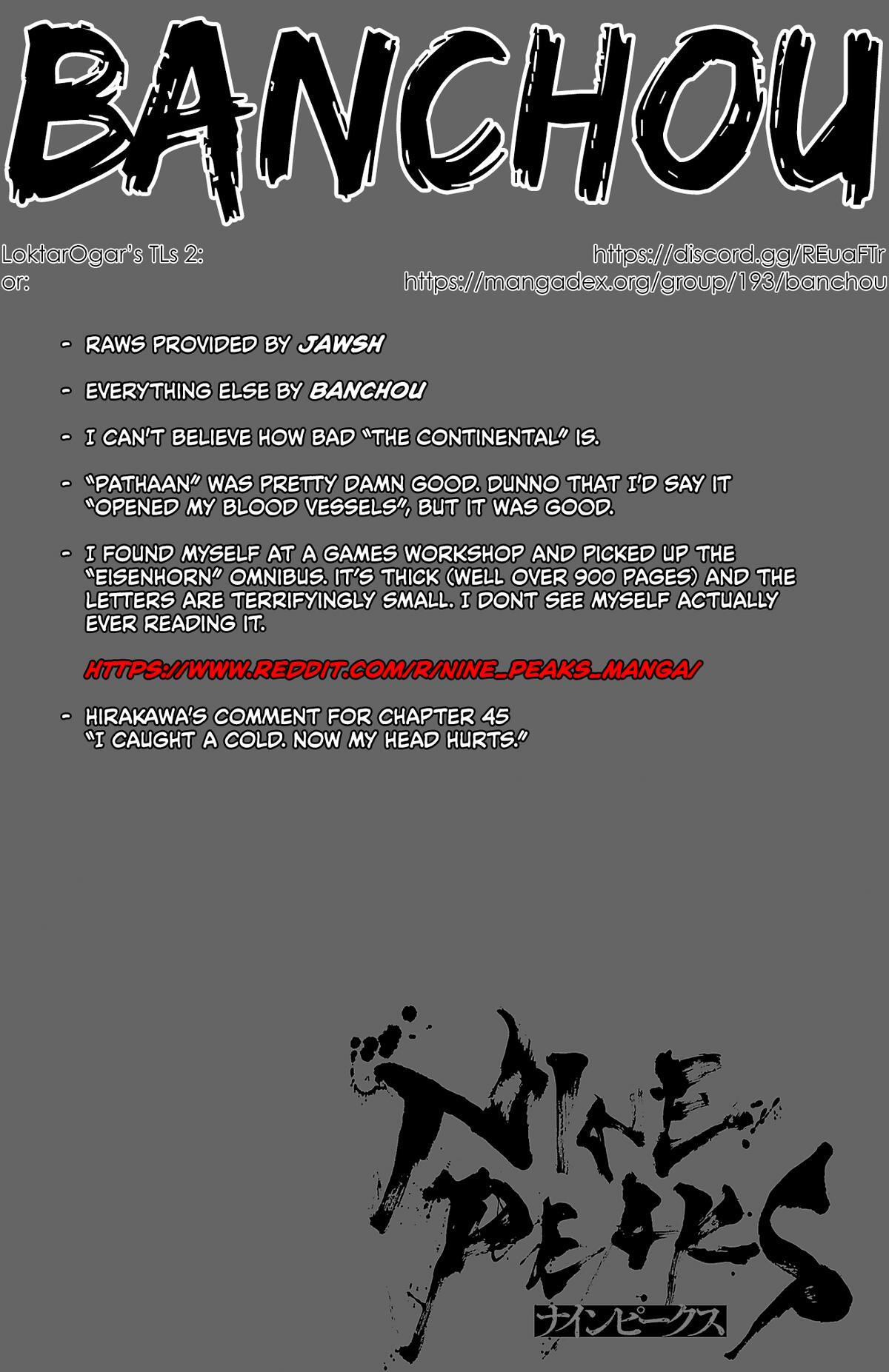 Read Nine Peaks Manga Online