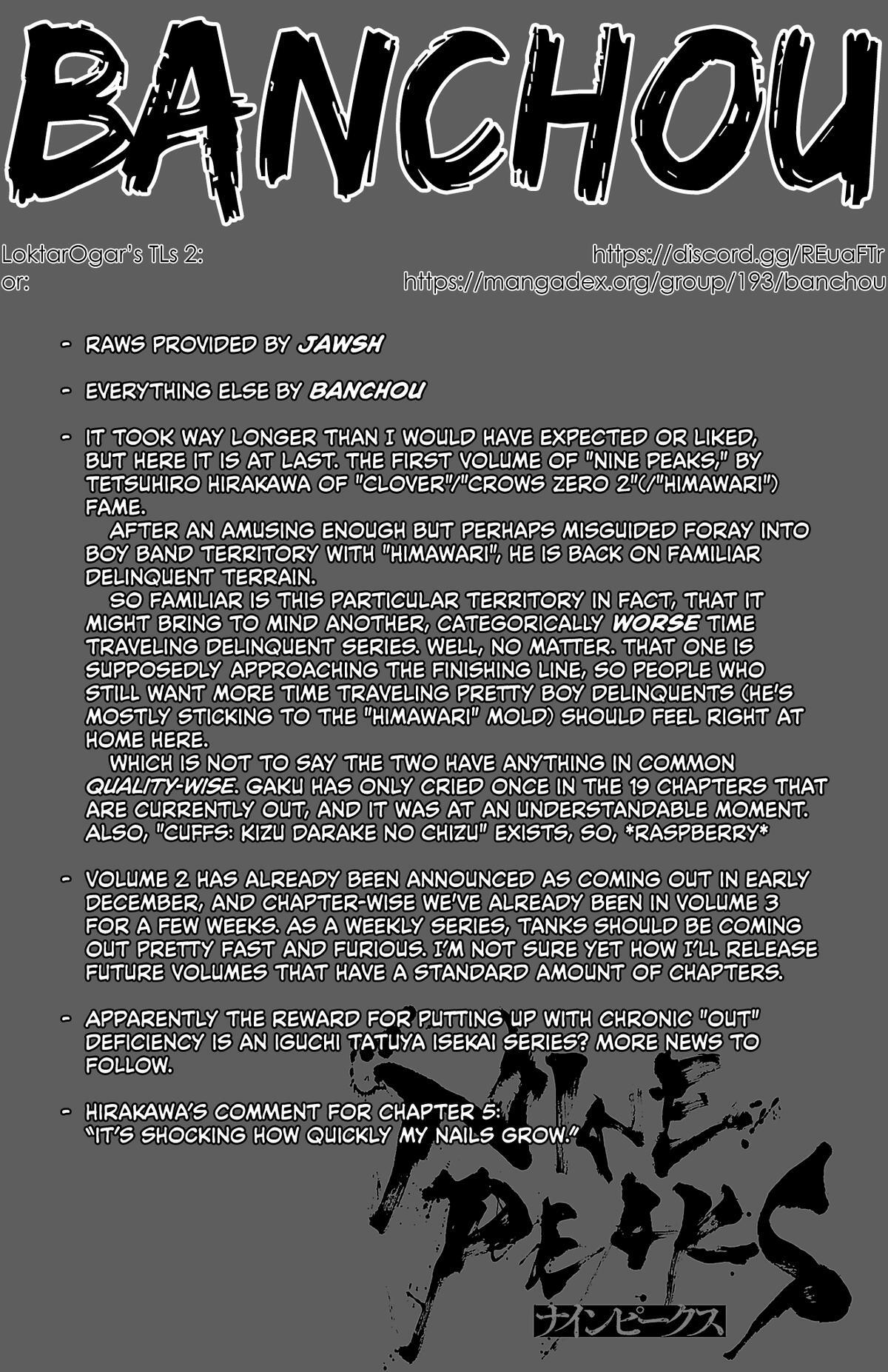Read Nine Peaks Manga Online
