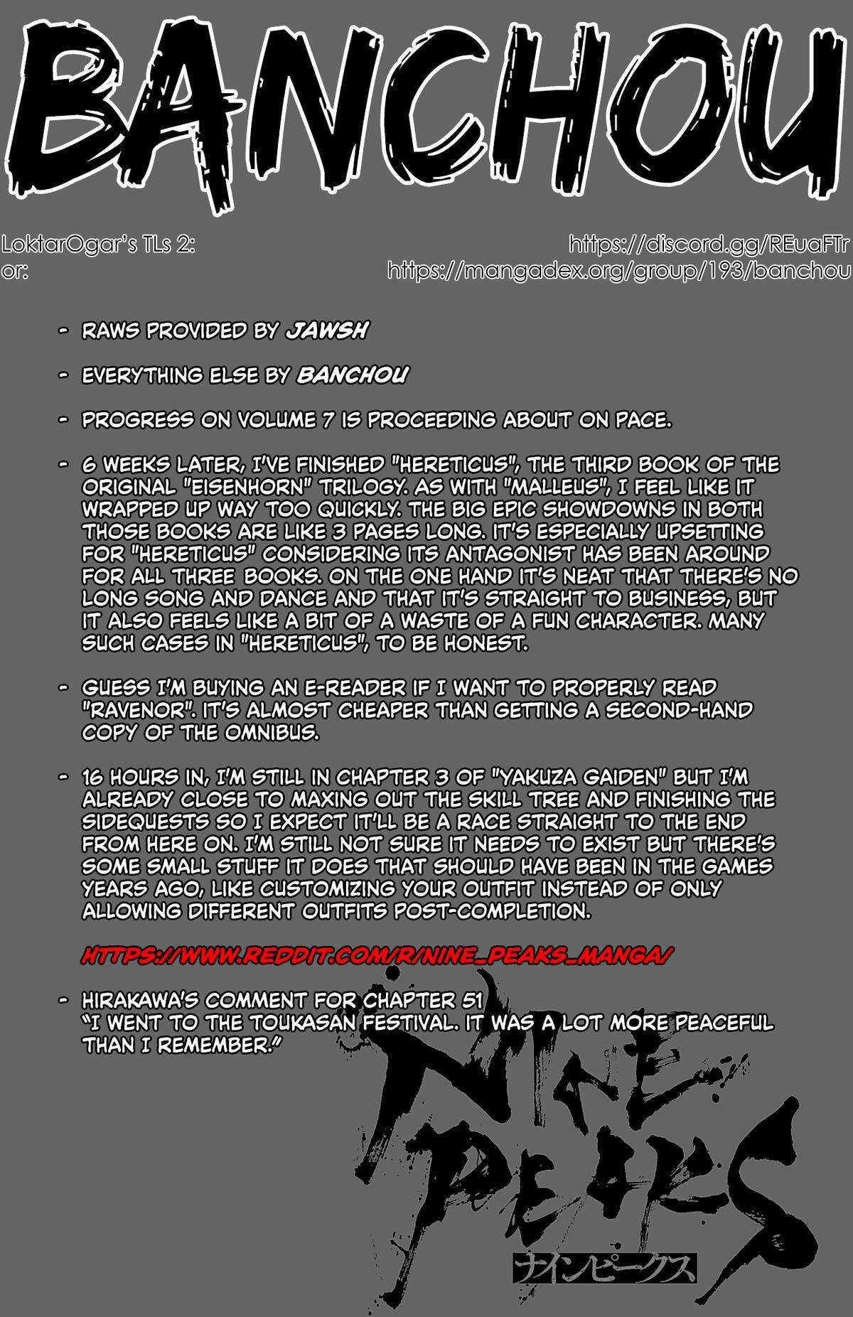 Read Nine Peaks Manga Online