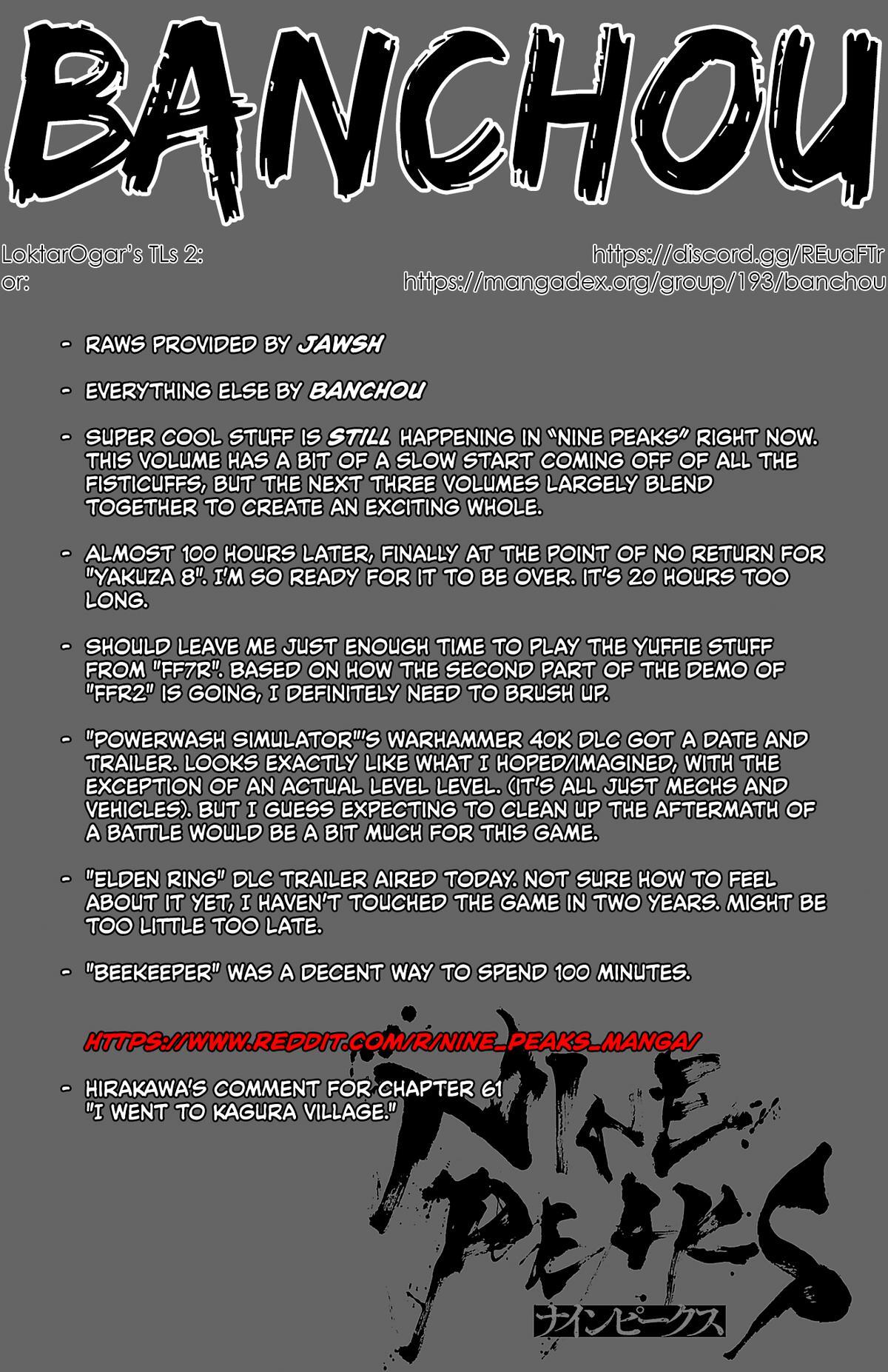 Read Nine Peaks Manga Online