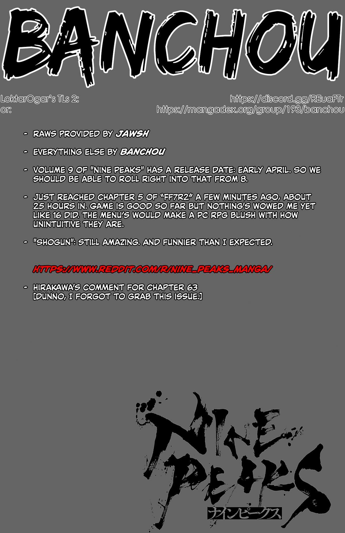 Read Nine Peaks Manga Online