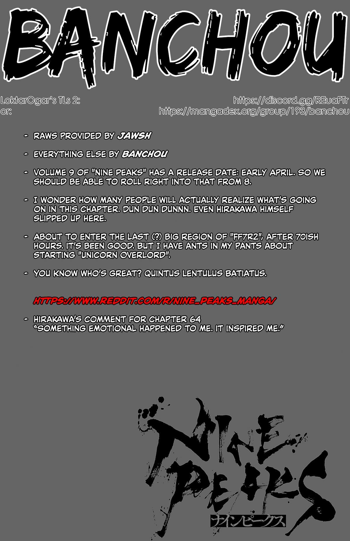 Read Nine Peaks Manga Online