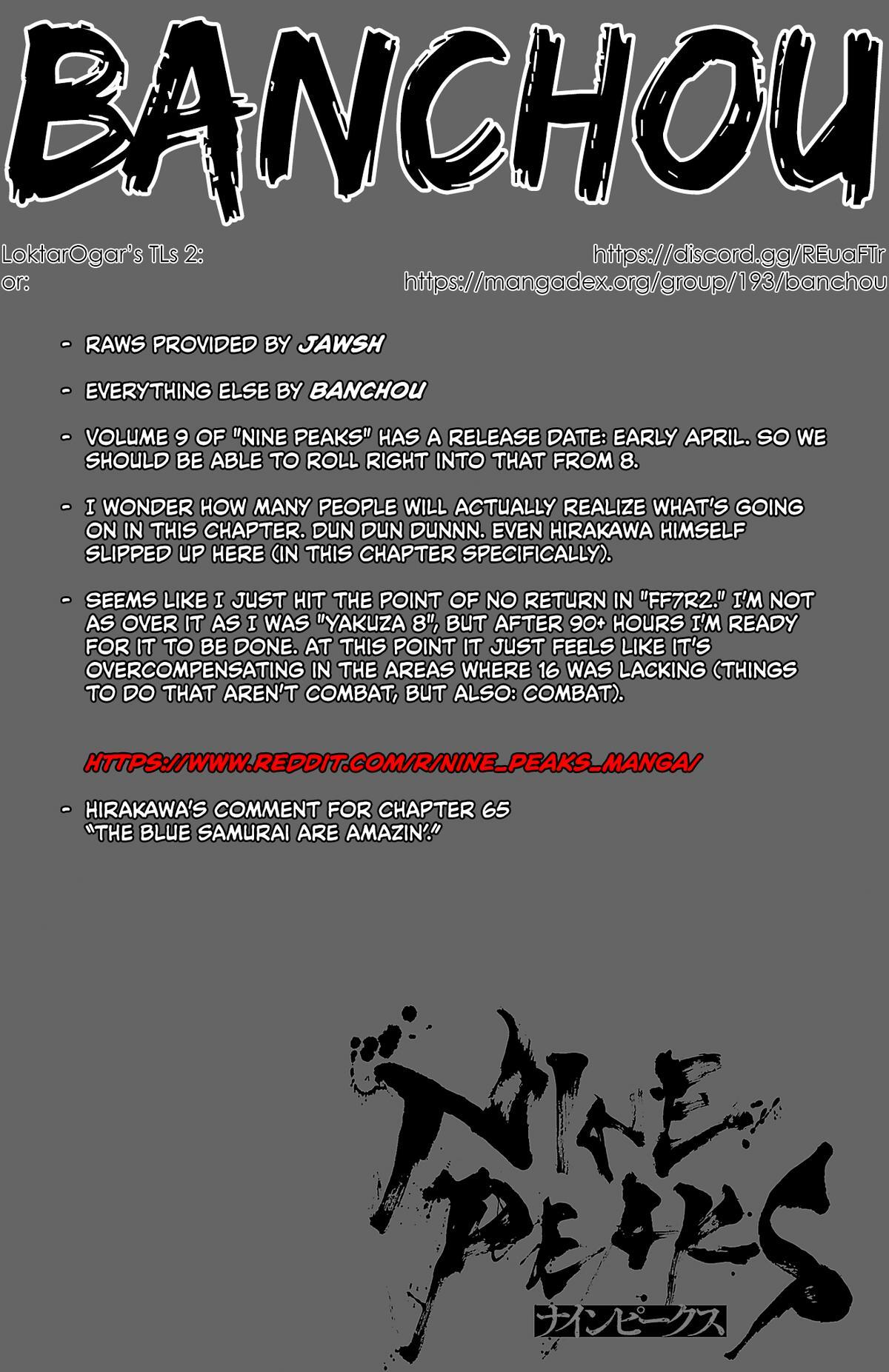 Read Nine Peaks Manga Online