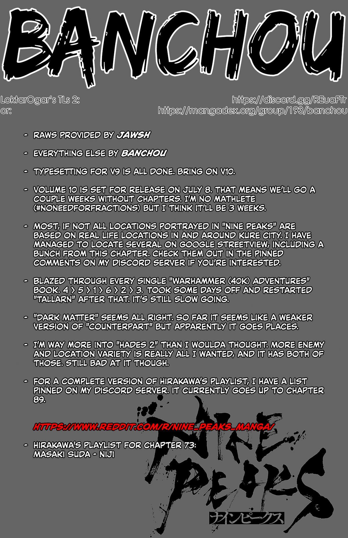 Read Nine Peaks Manga Online
