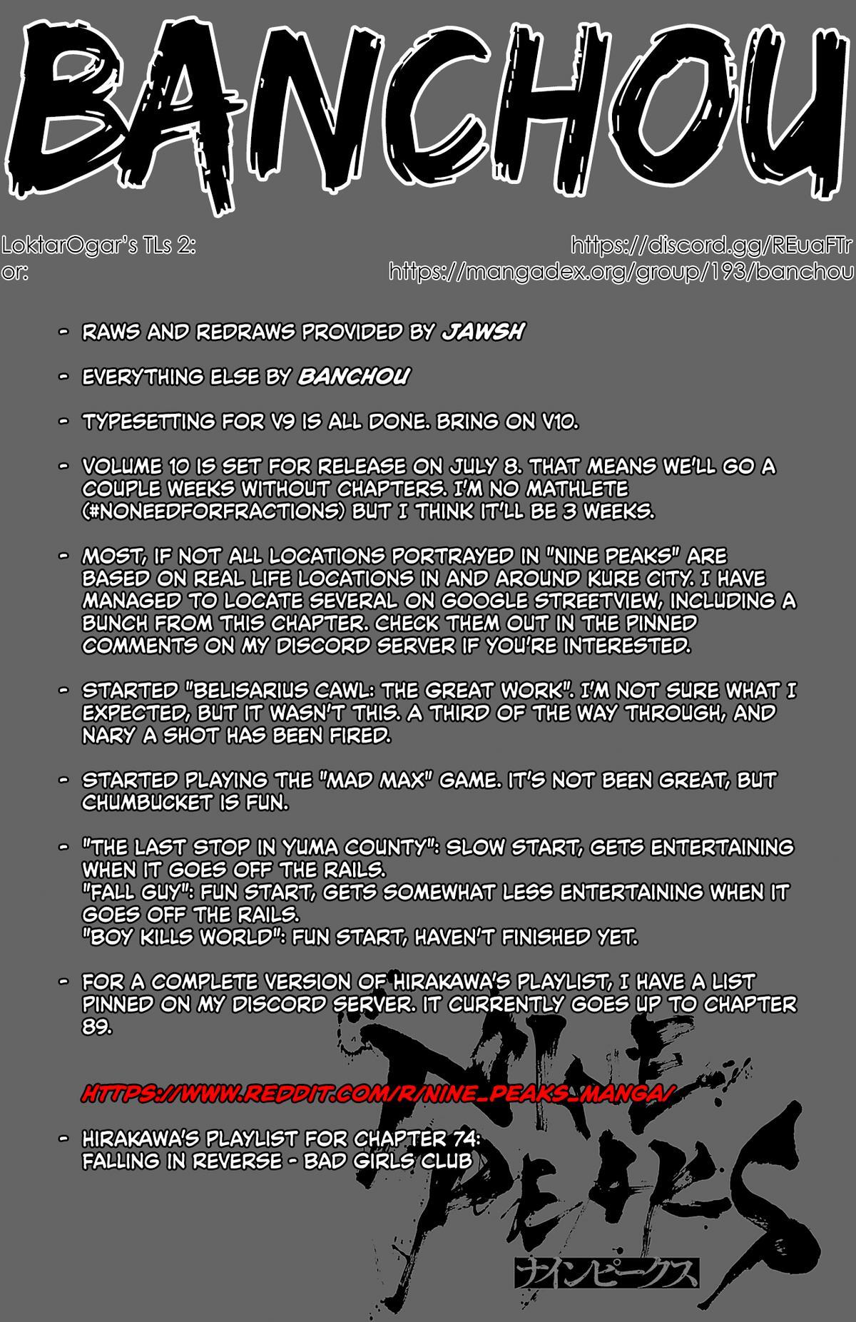 Read Nine Peaks Manga Online
