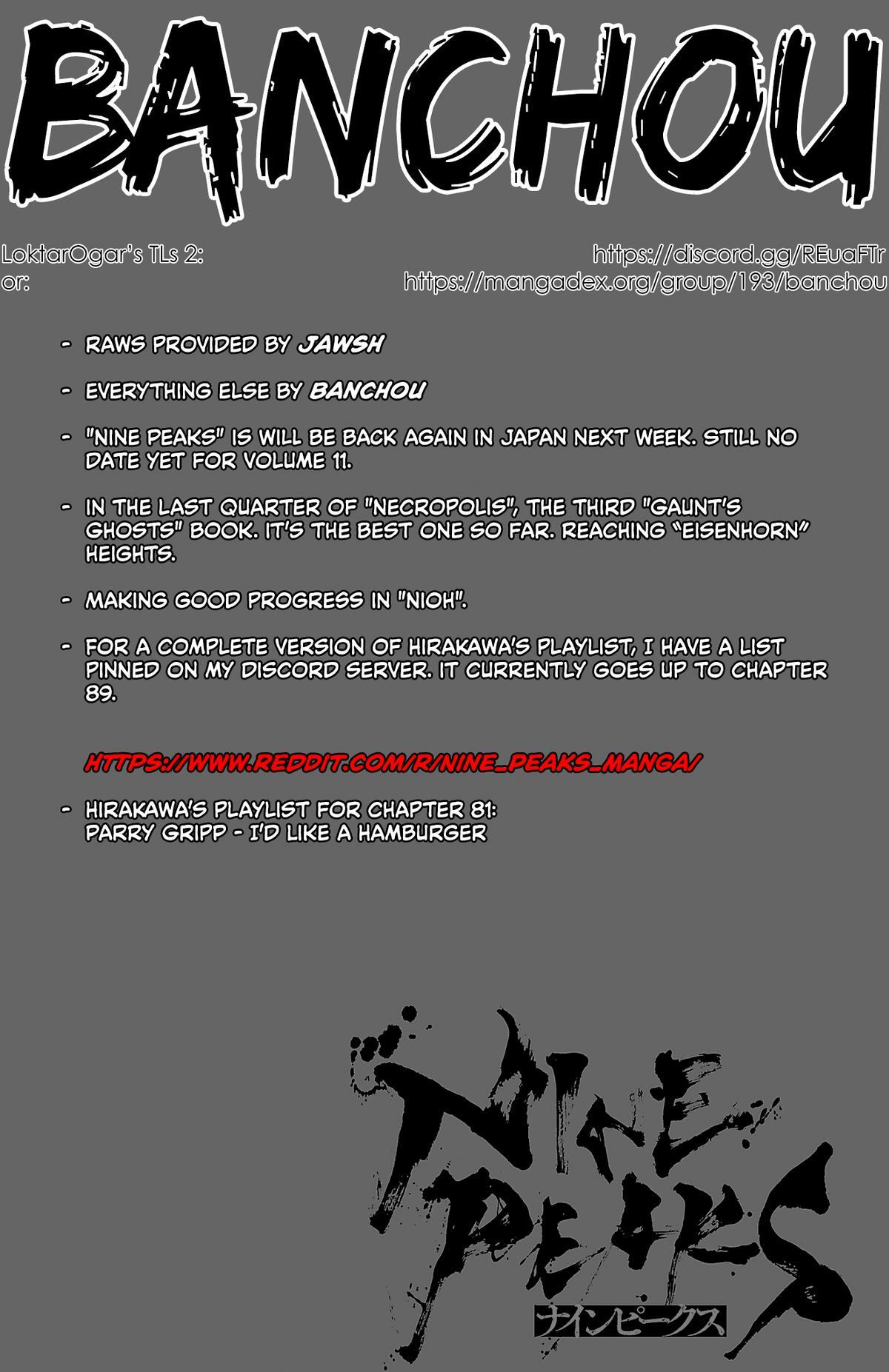 Read Nine Peaks Manga Online