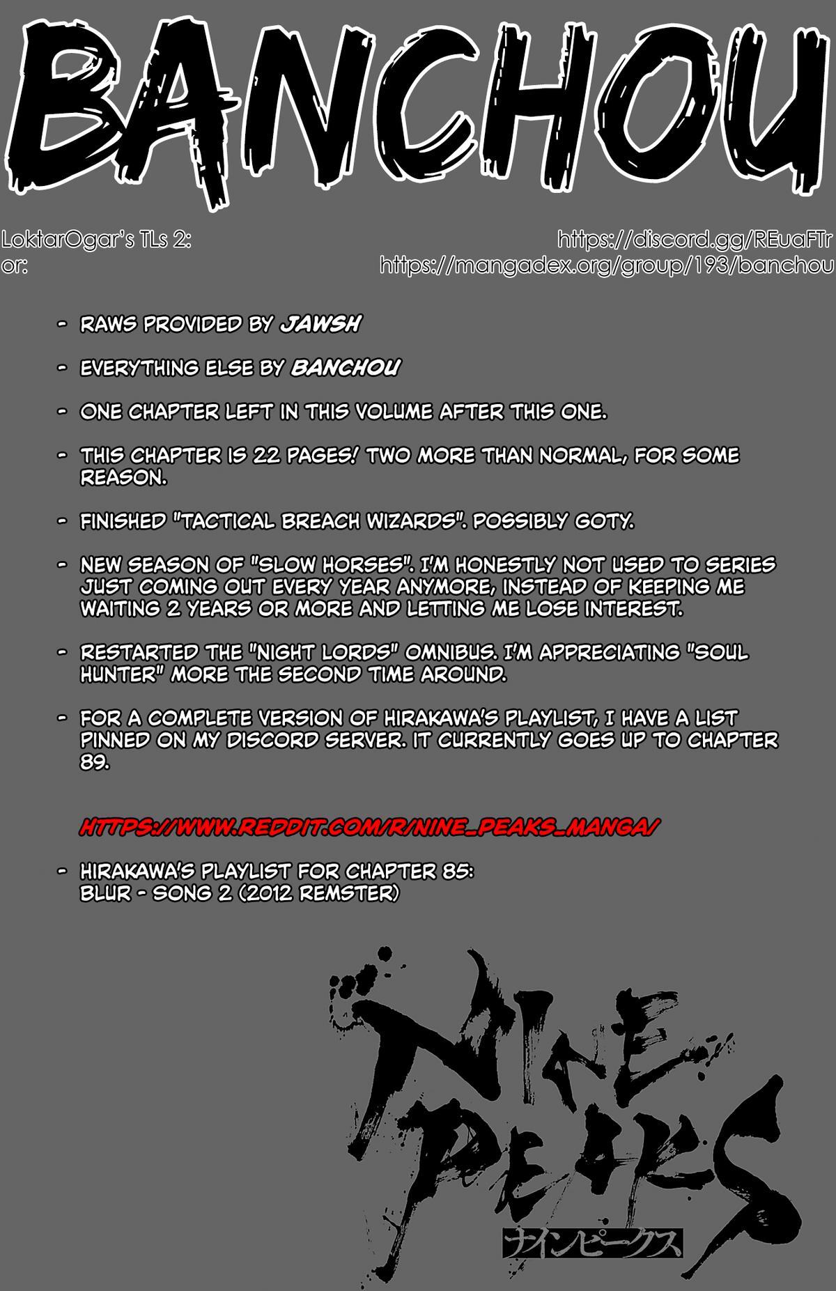 Read Nine Peaks Manga Online