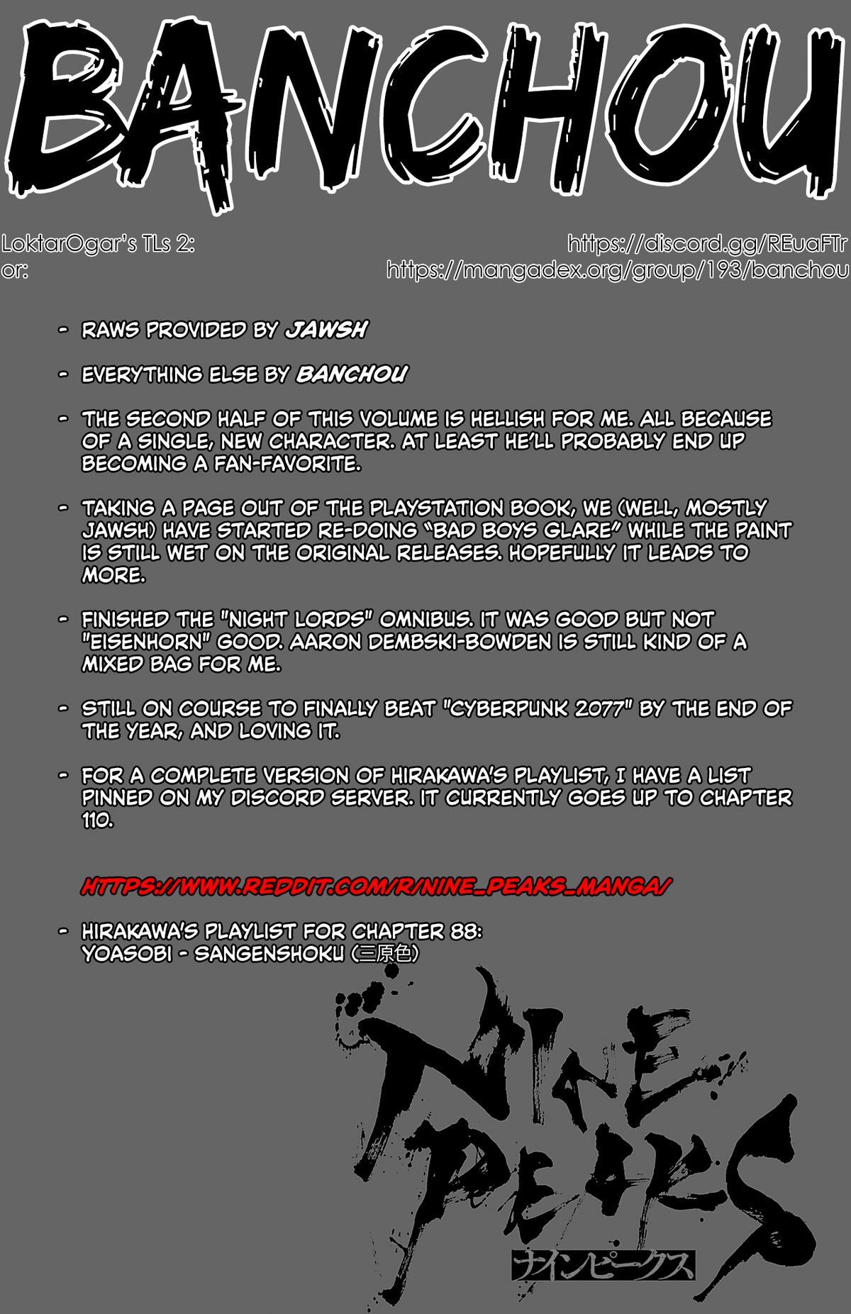 Read Nine Peaks Manga Online