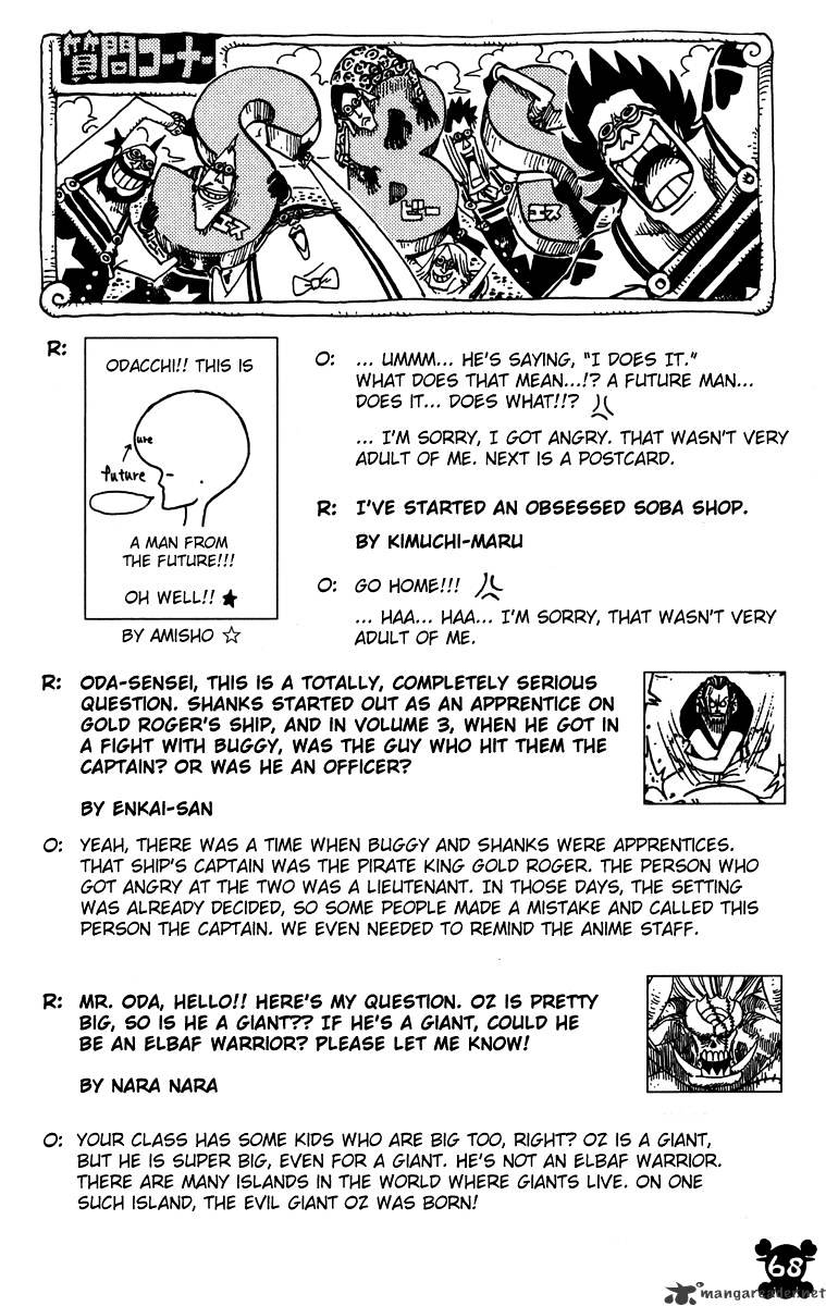 Read One Piece Manga Online
