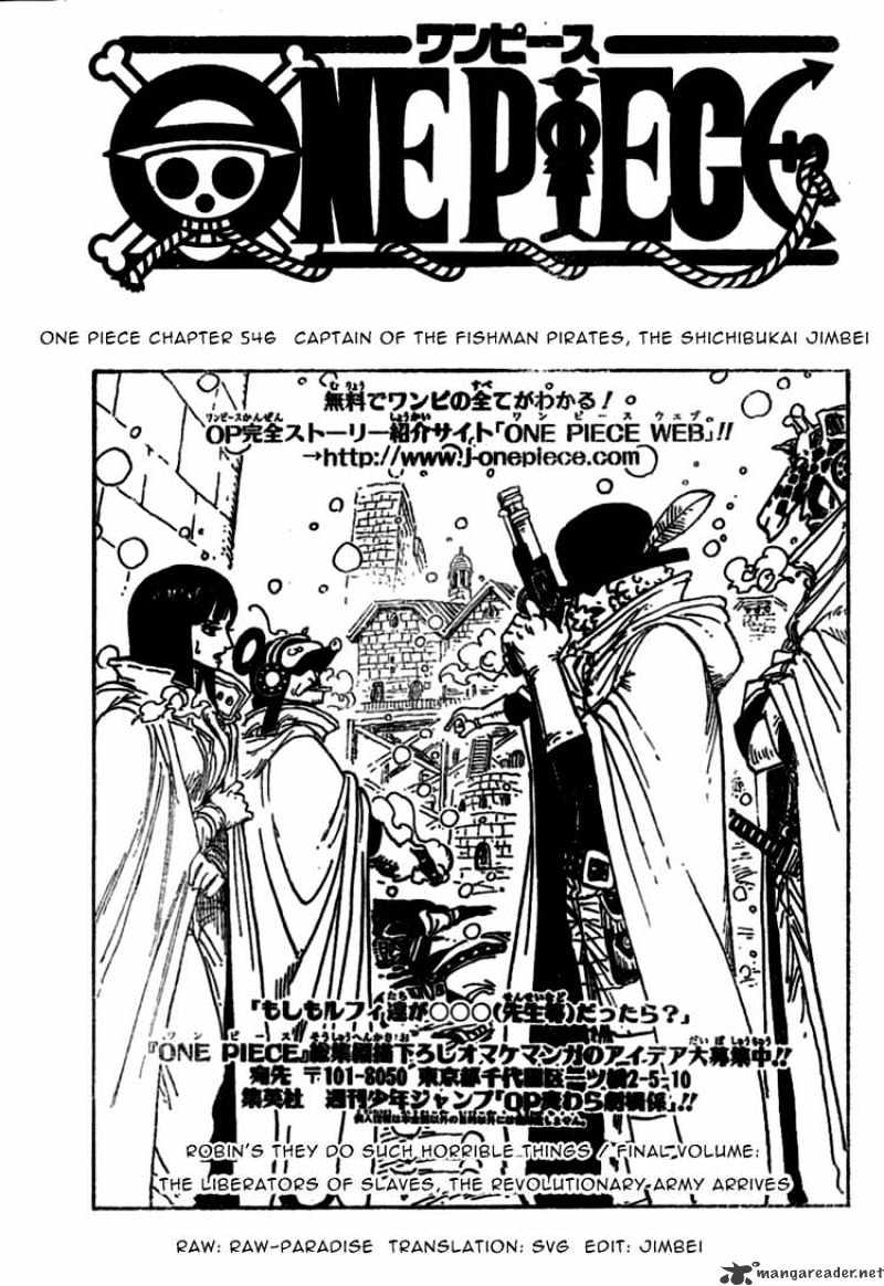 Read One Piece Manga Online