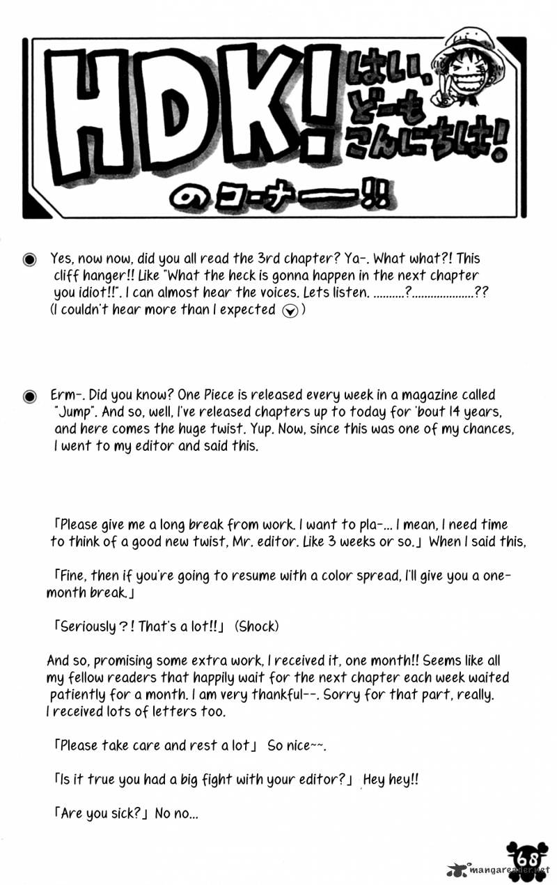 Read One Piece Manga Online