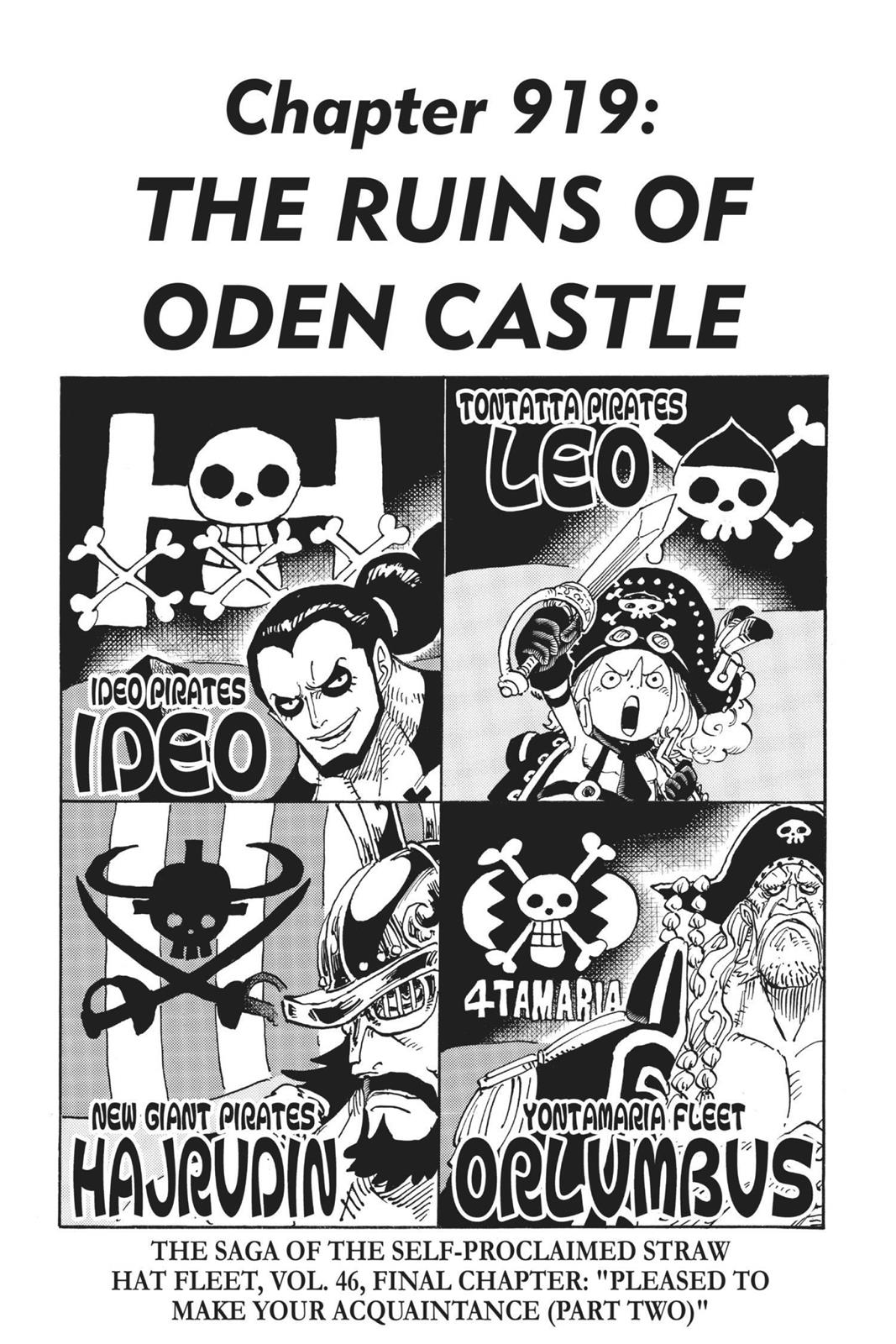 Read One Piece Manga Online