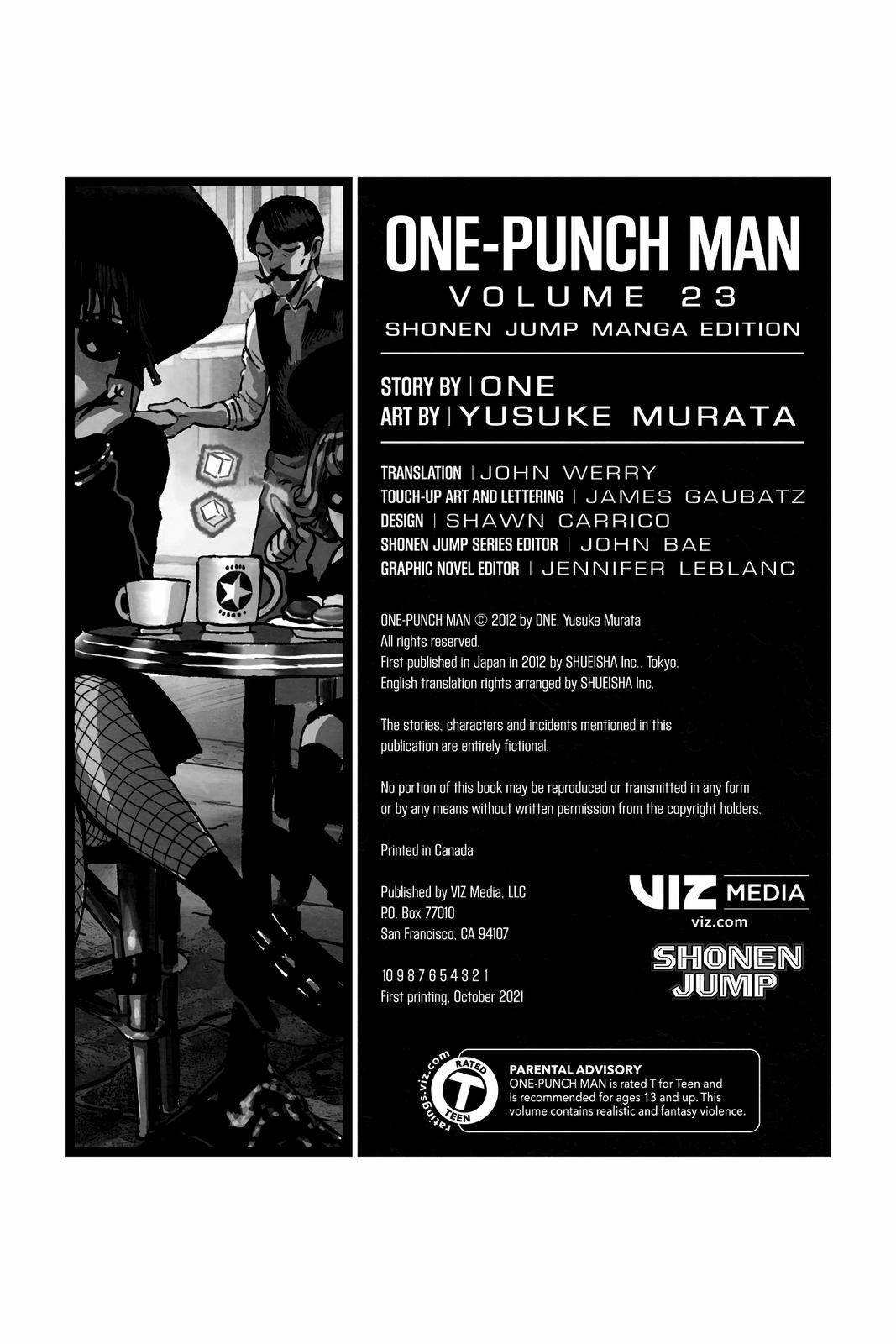 Read One-Punch Man Manga Online