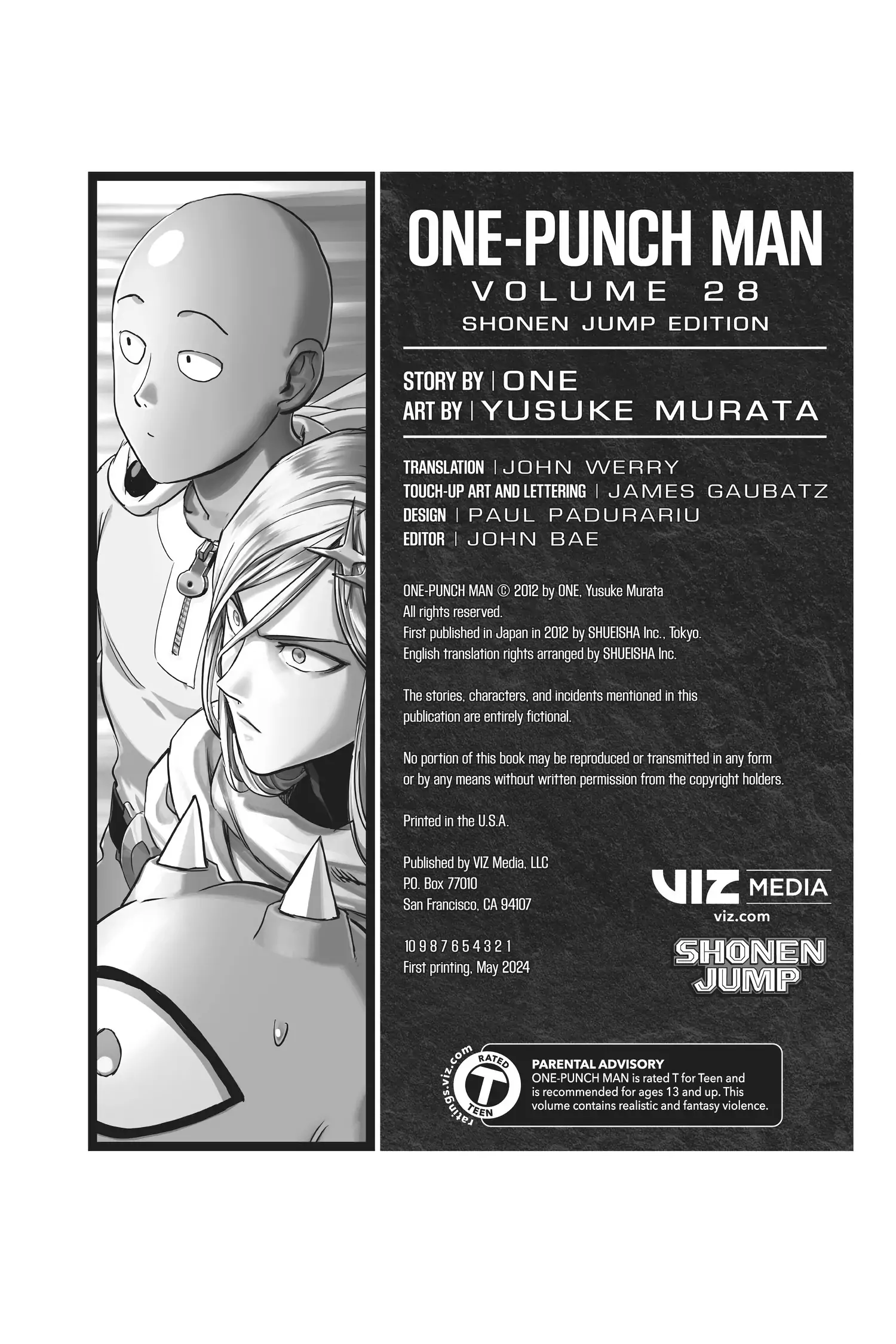 Read One-Punch Man Manga Online