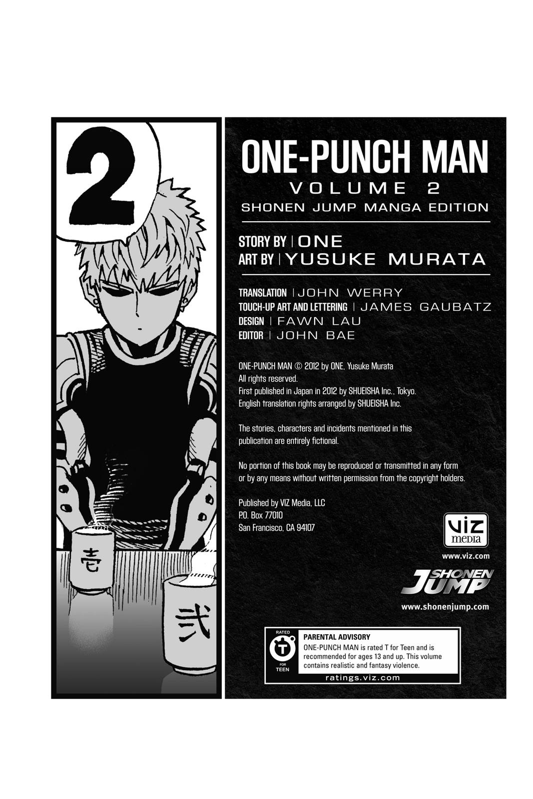 Read One-Punch Man Manga Online