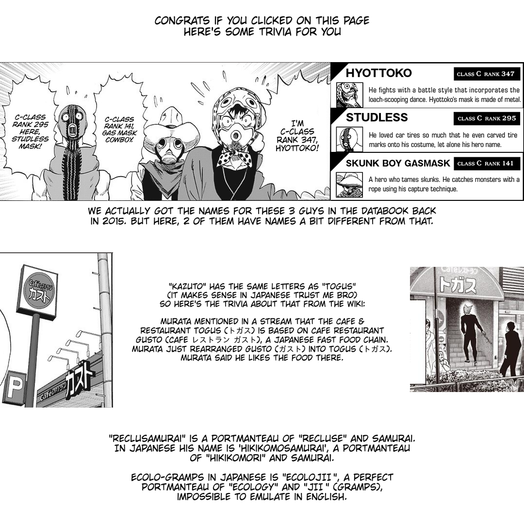 Read One-Punch Man Manga Online