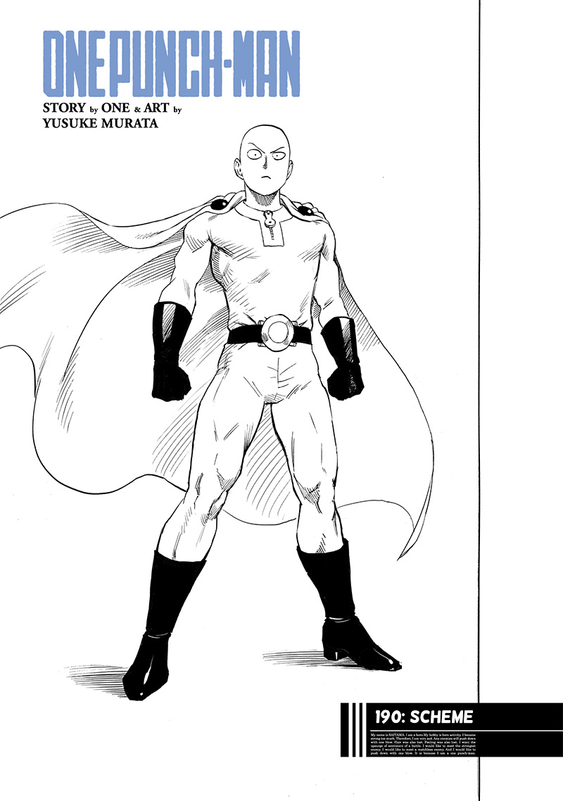 Read One-Punch Man Manga Online