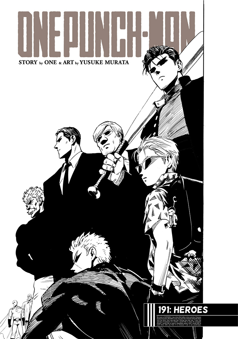 Read One-Punch Man Manga Online