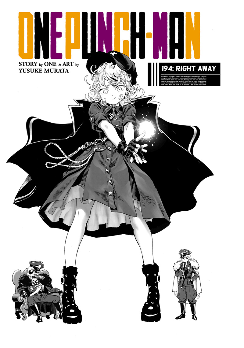 Read One-Punch Man Manga Online