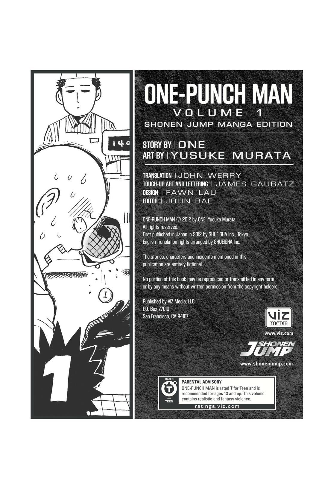 Read One-Punch Man Manga Online